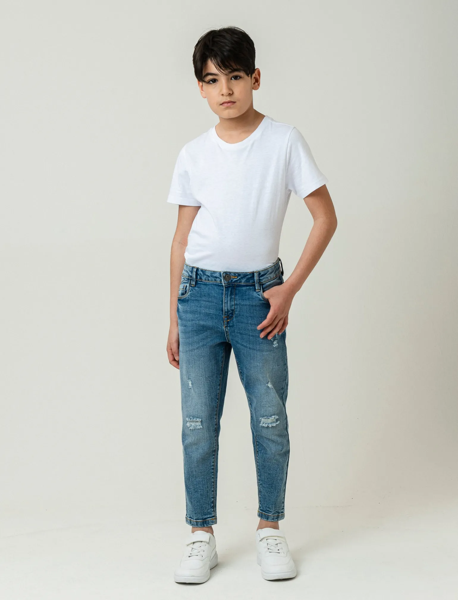 Bambino Piazza Italia Bambino<Denim da bambino 5 tasche vestibilità slim - Denim