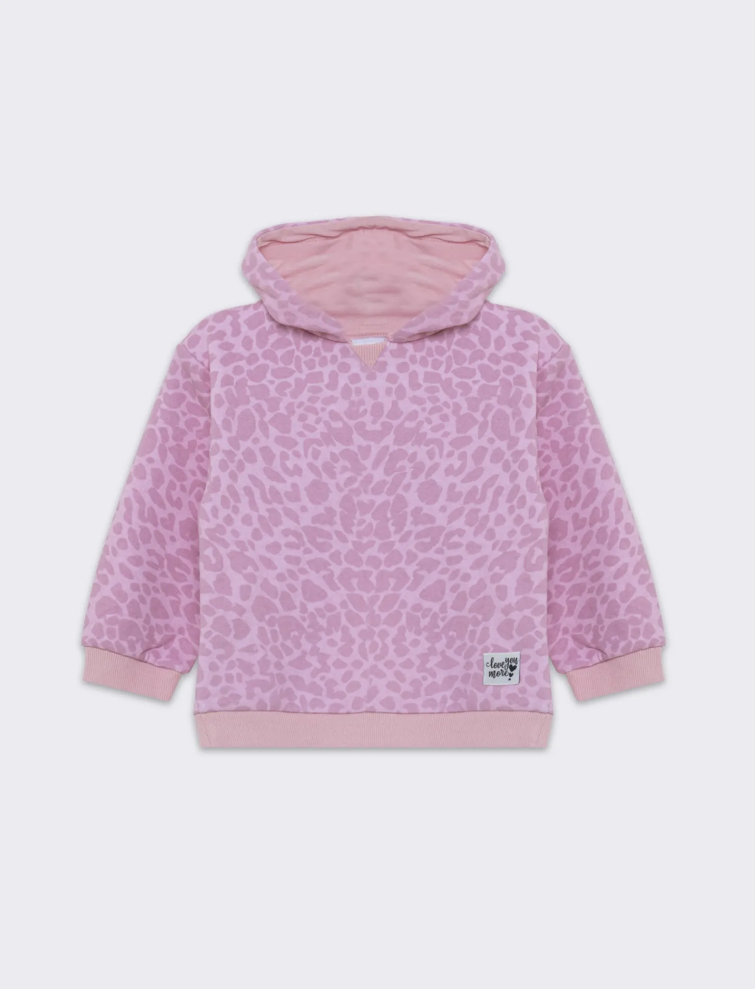 Piazza Italia Neonata<FELPA A FANTASIA CON CAPPUCCIO - Rosa