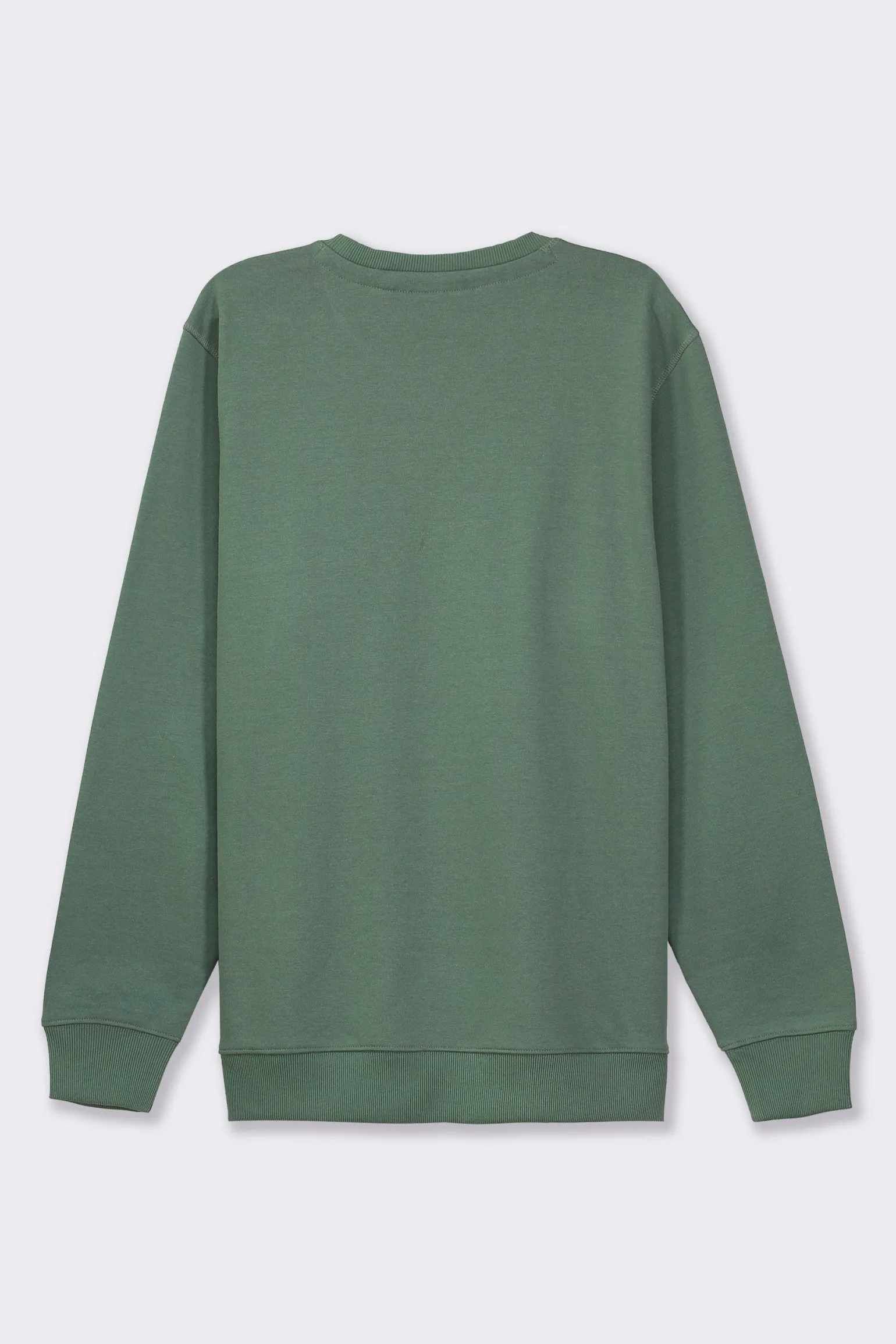Uomo Piazza Italia Uomo | Felpe<Felpa basic regular fit in misto cotone garzato -