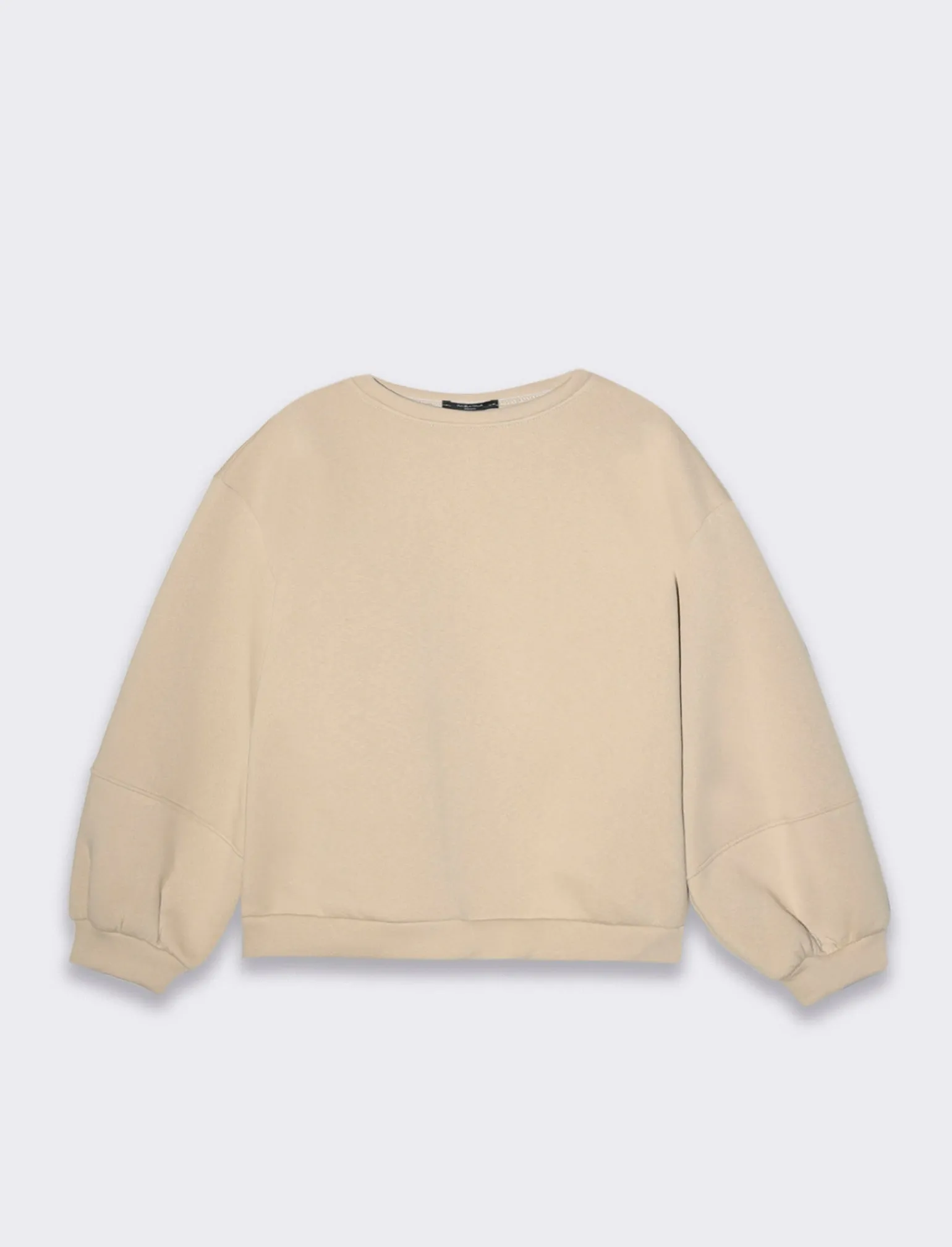 Donna Piazza Italia Felpe<Felpa basica vestibilita' oversize misto cotone -