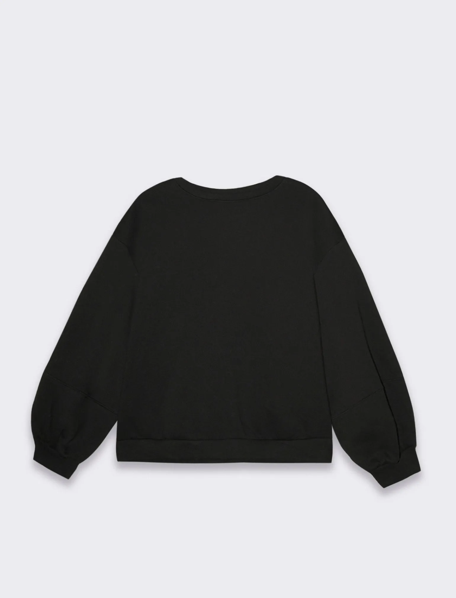 Donna Piazza Italia Felpe<Felpa basica vestibilita' oversize misto cotone -