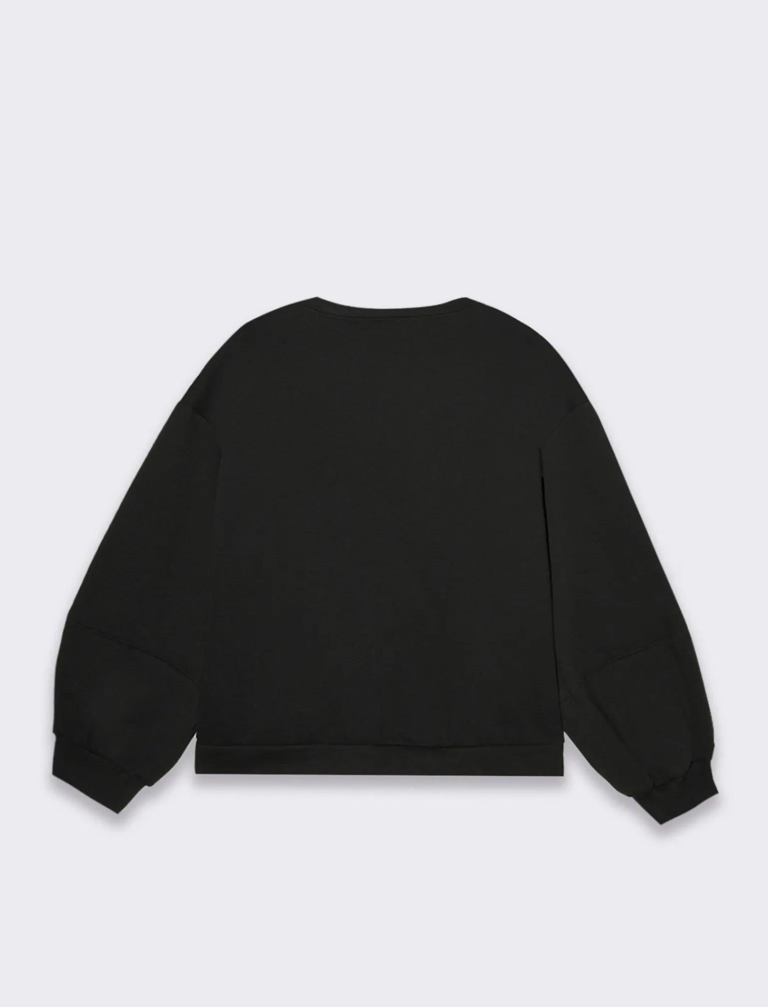 Donna Piazza Italia Felpe<Felpa basica vestibilita' oversize misto cotone -