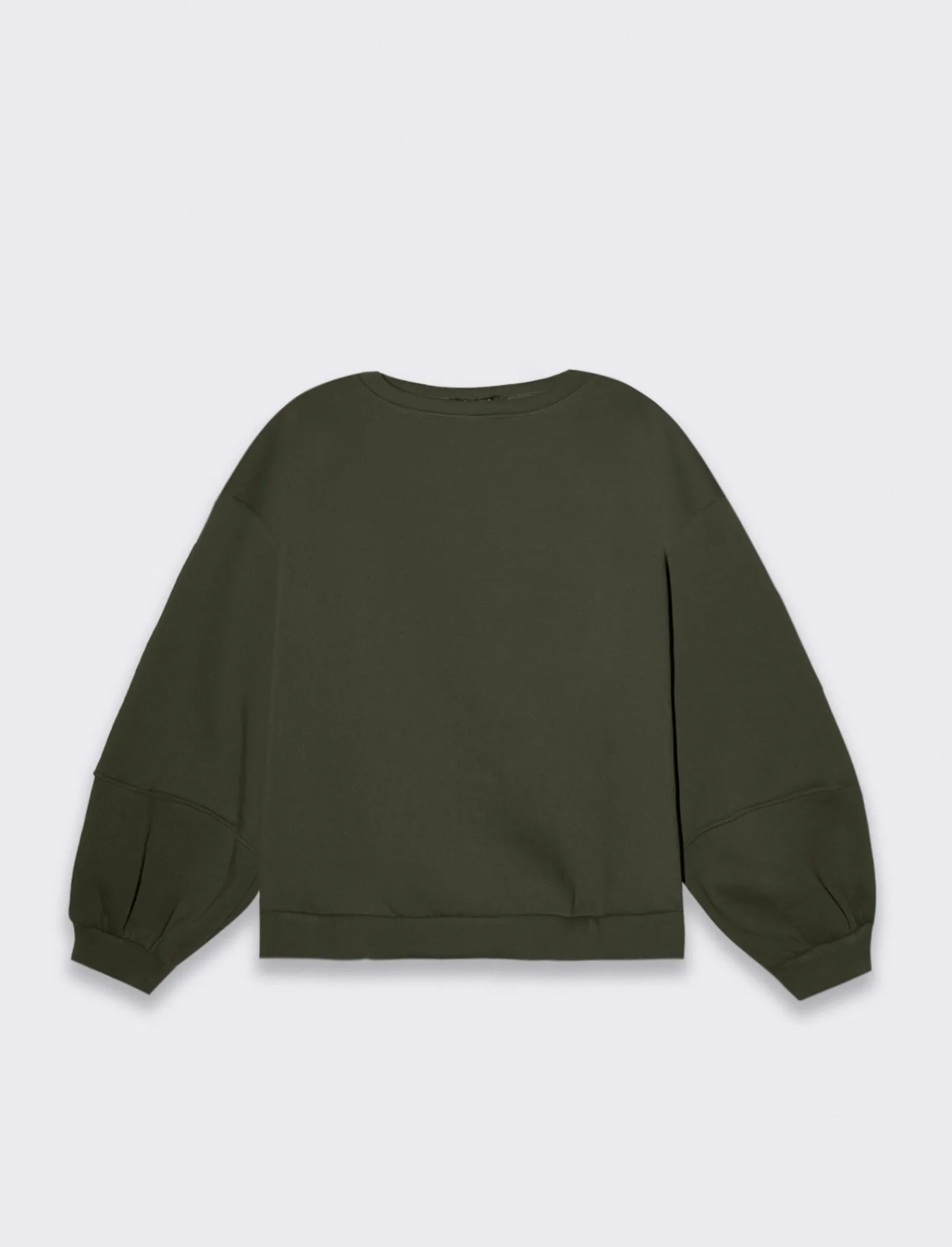 Donna Piazza Italia Felpe<Felpa basica vestibilita' oversize misto cotone -
