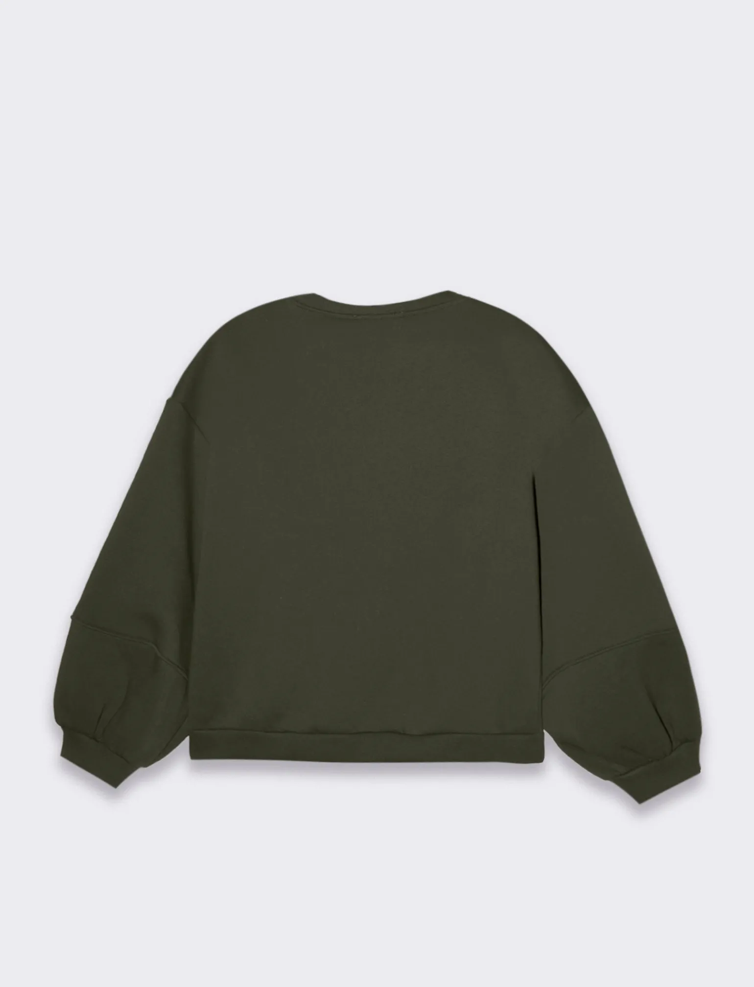 Donna Piazza Italia Felpe<Felpa basica vestibilita' oversize misto cotone -