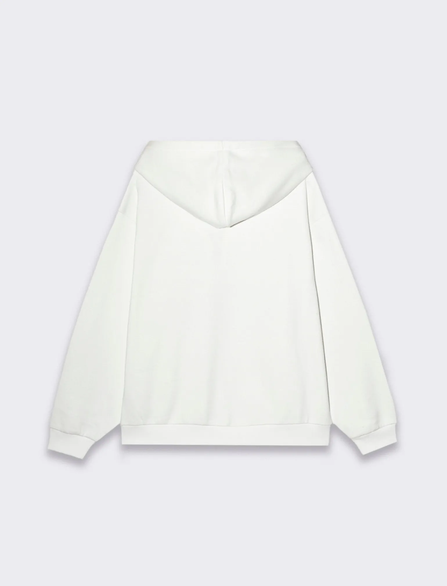 Uomo Piazza Italia Felpe<Felpa cappuccio in misto cotone garzato boxy fit -