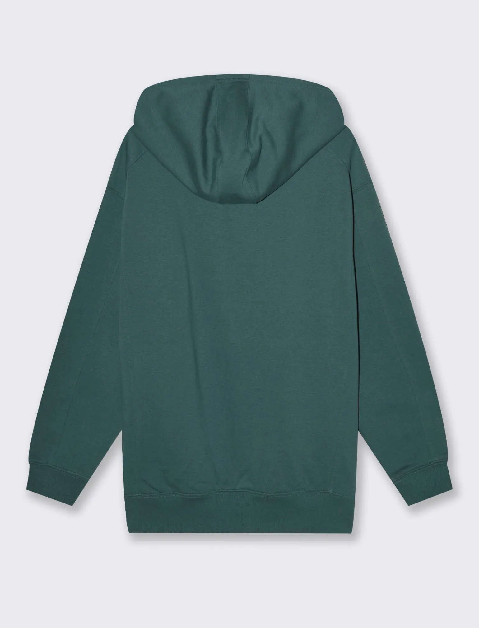 Donna Piazza Italia Felpe<Felpa con cappuccio vestibilità oversize e tasche a taglio - scuro