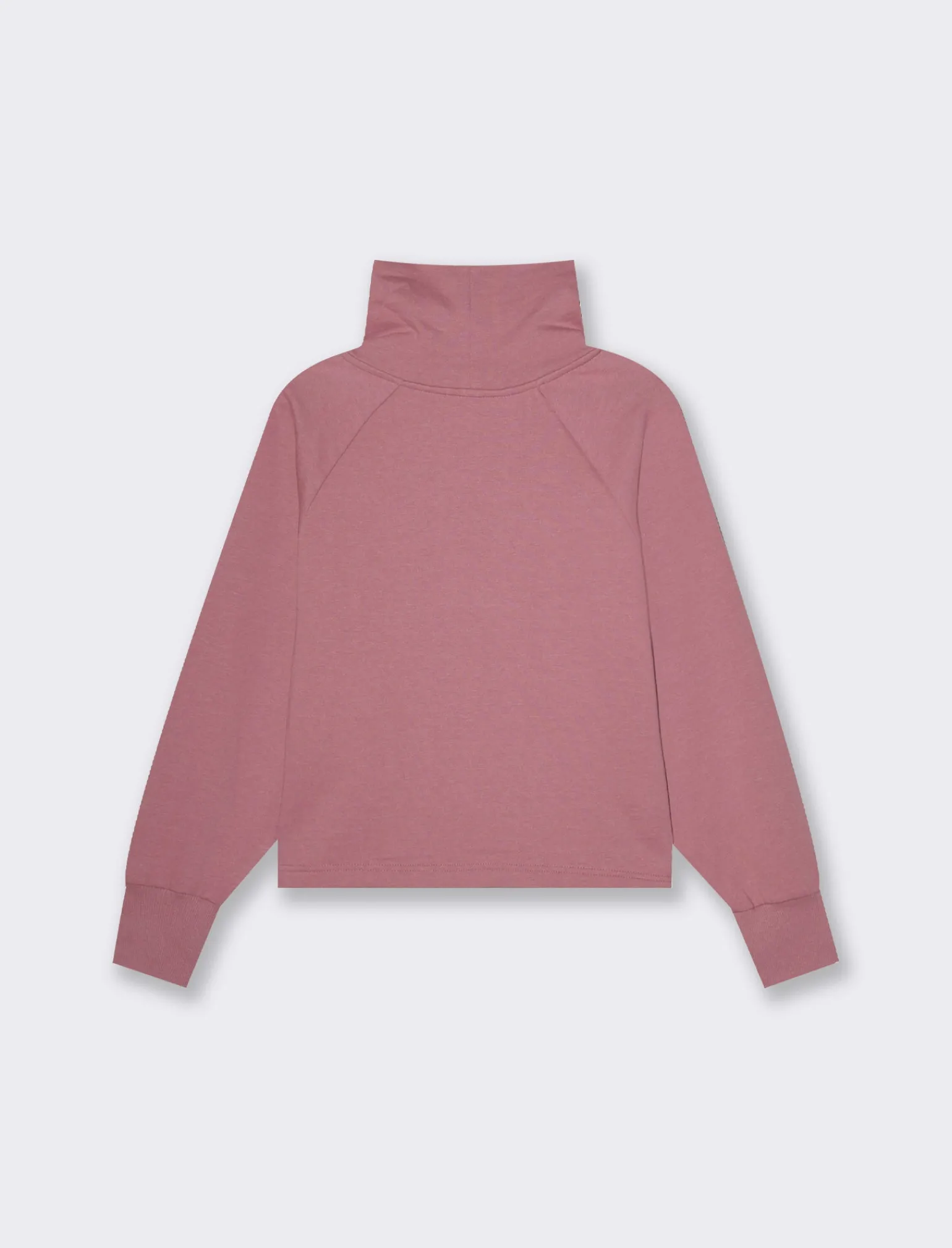 Donna Piazza Italia Donna | Felpe<Felpa con collo alto basica manica lunga raglan e spalla scesa -