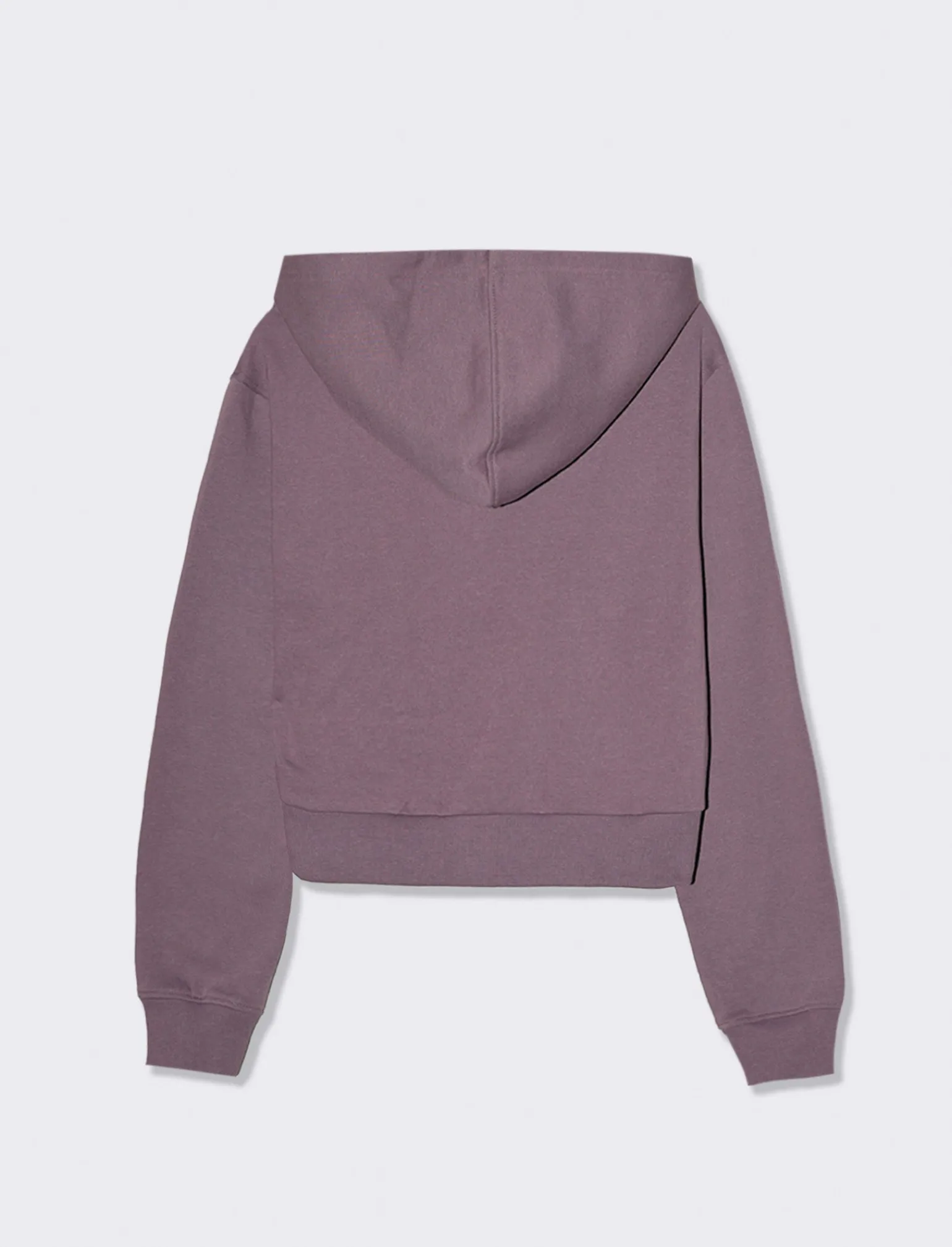 Donna Piazza Italia Donna | Felpe<Felpa crop con cappuccio e chiusura a cerniera - malva