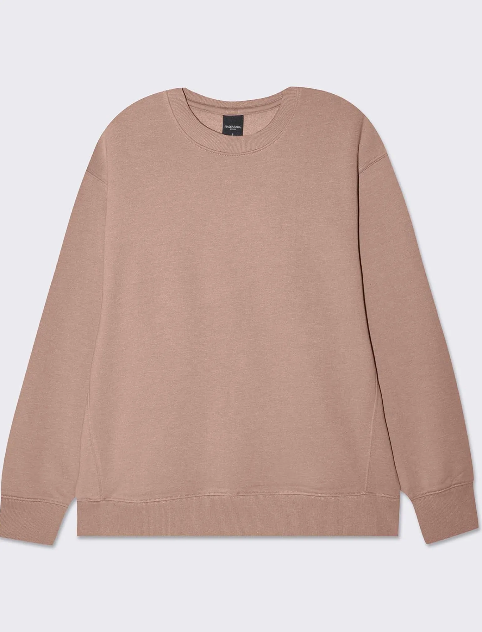 Donna Piazza Italia Donna | Felpe<Felpa crop con cappuccio e chiusura in metallo - castoro