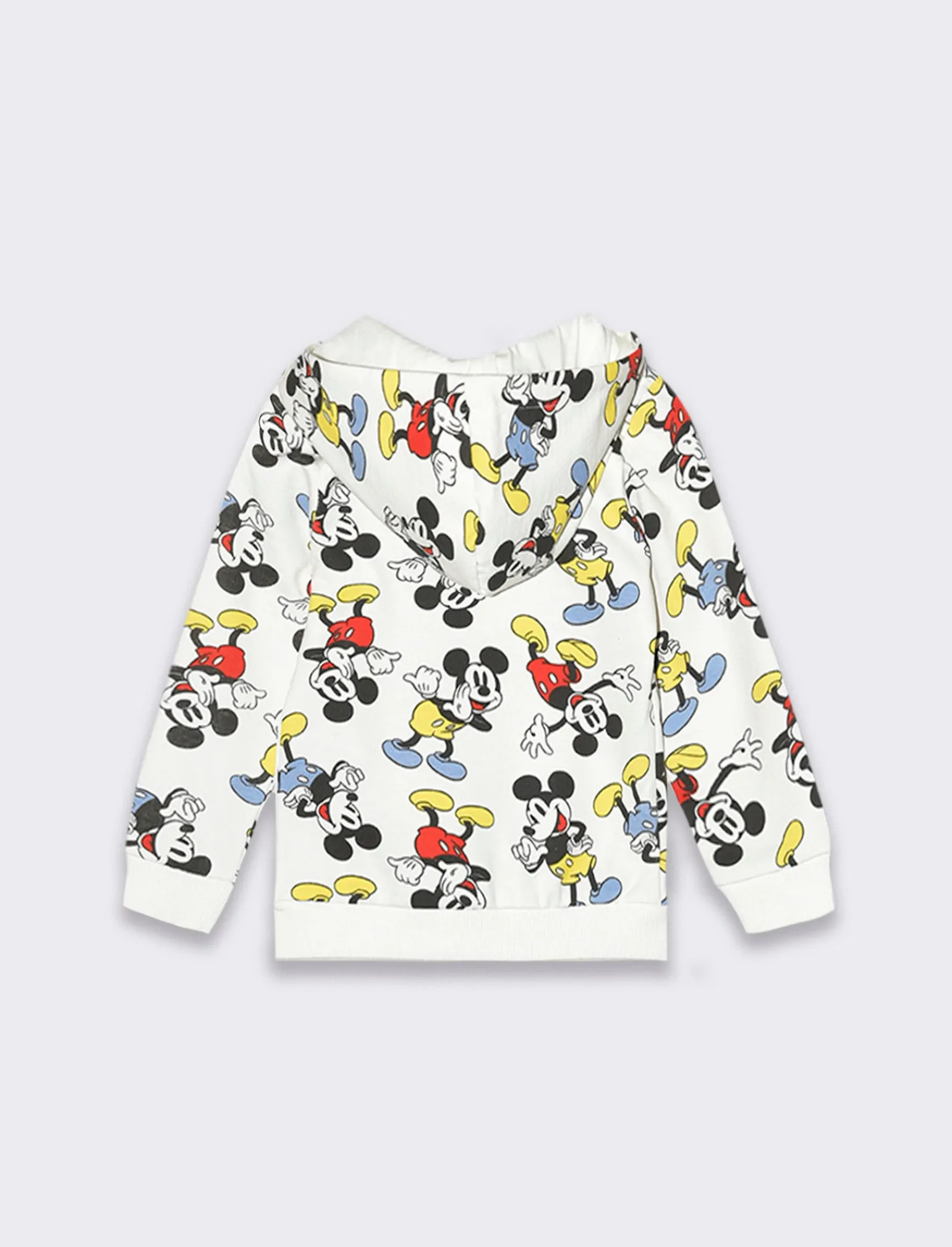 Piazza Italia Felpe<Felpa in misto cotone, con cappuccio e zip, con stampa Mickey Mouse - Fantasia