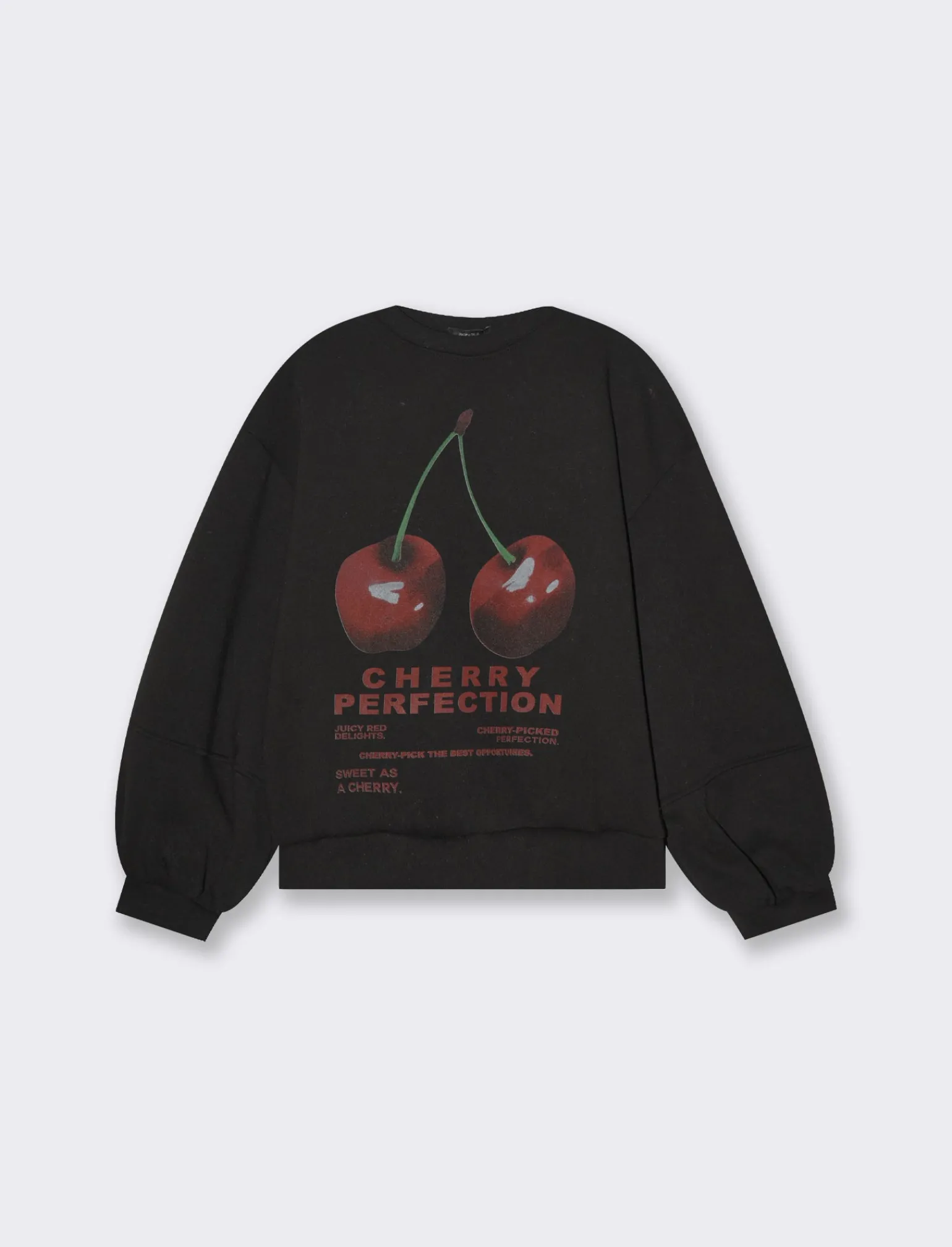 Donna Piazza Italia Felpe<Felpa manica lunga con stampa e vestibilità oversized -