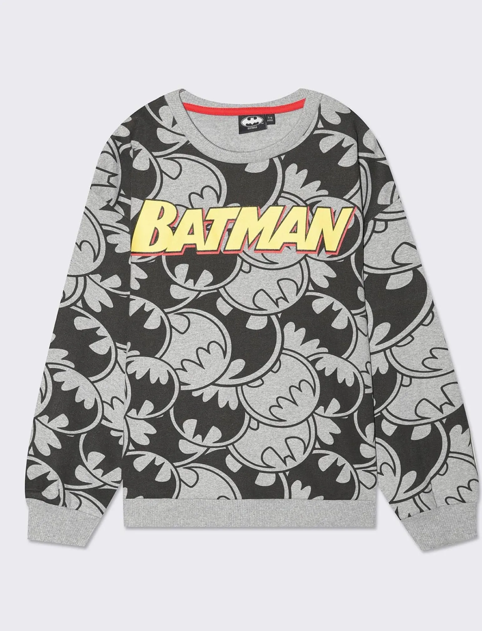 Bambino Piazza Italia Felpe<Felpa vestibilità over size stampata logo Batman, con costina al fondo e ai polsi - Fantasia