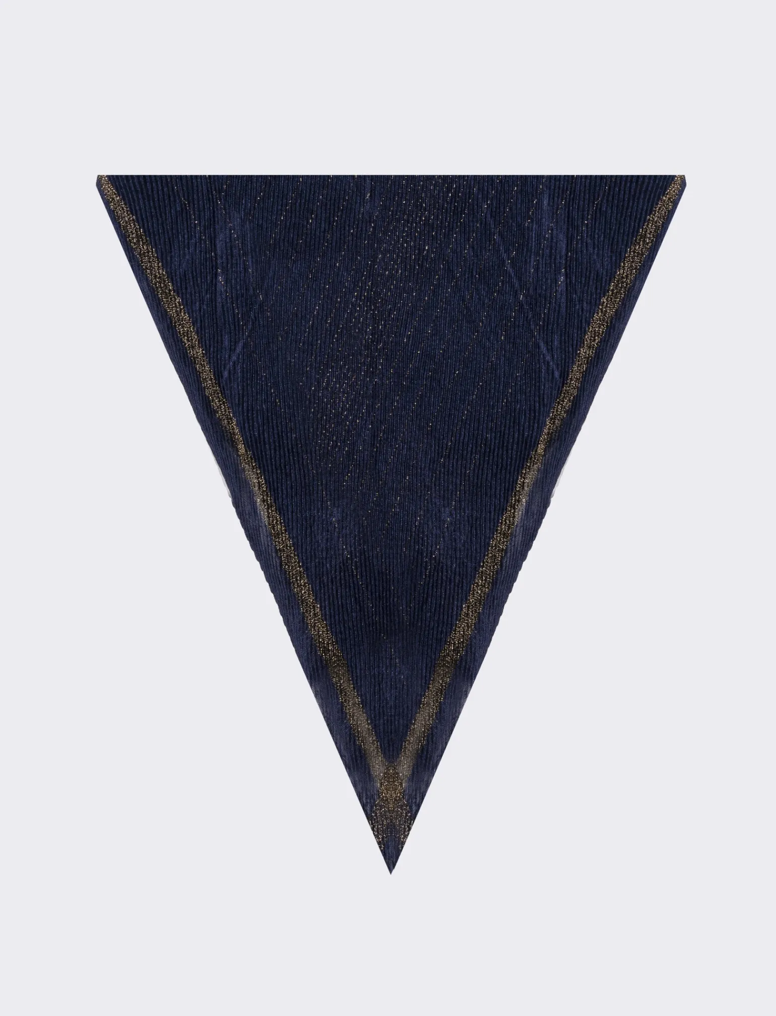 Donna Piazza Italia Foulard E Sciarpe<Foulard da donna modello rombo - Blu