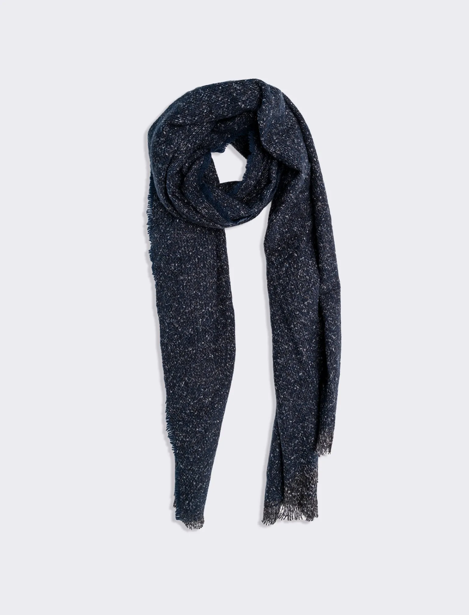 Uomo Piazza Italia Foulard E Sciarpe<Foulard da uomo effetto bottonato con frange -