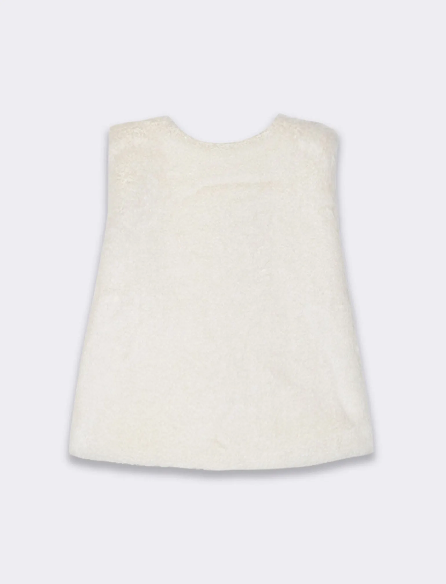 Piazza Italia Neonata<Gilet in finta pelliccia - Bianco panna