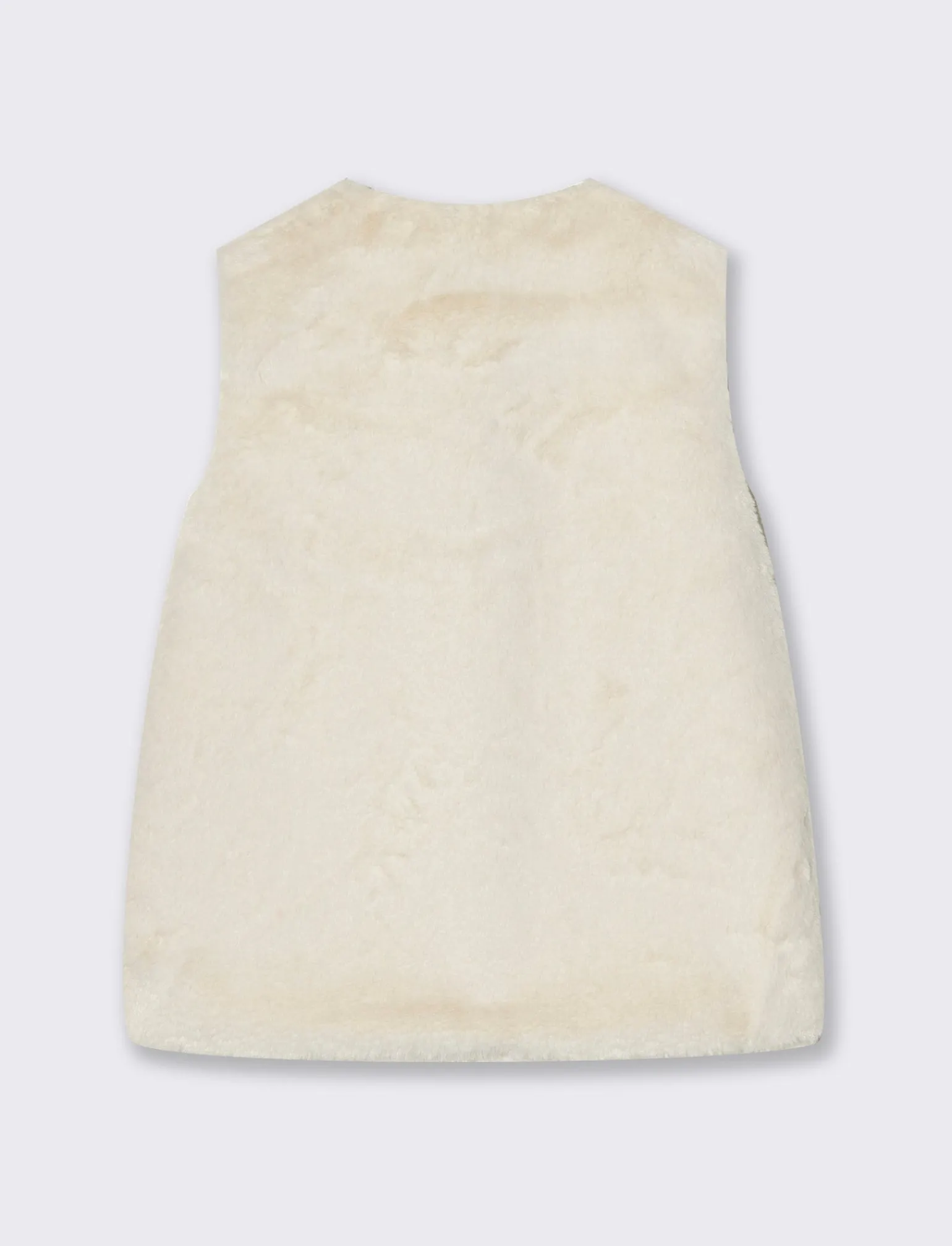 Piazza Italia Bambina | Gilet<Gilet in pelliccia sintetica da bambina - Beige