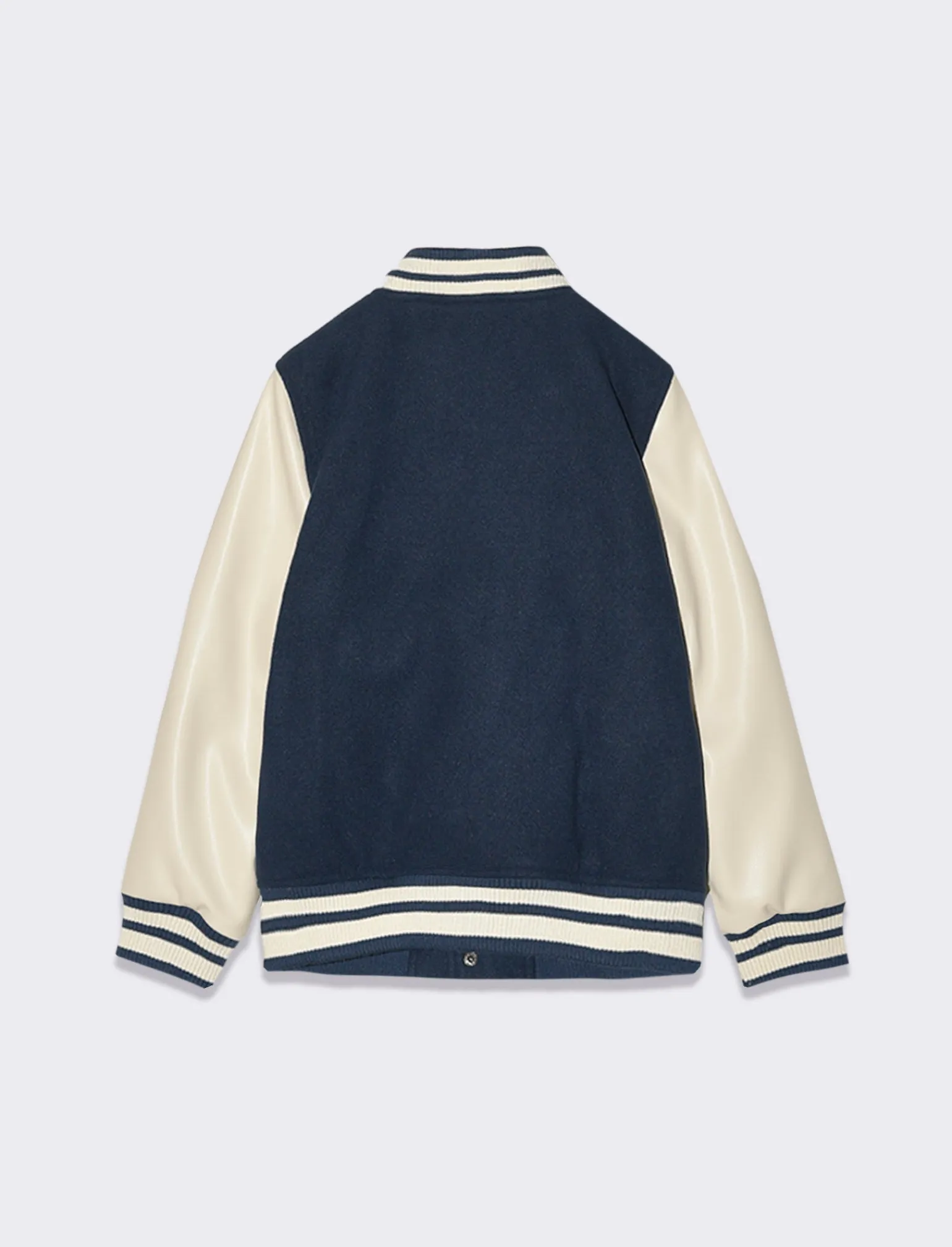 Bambino Piazza Italia Bambino | Giubbini E Cappotti<Giubbino in stile varsity con ricamo lettering -