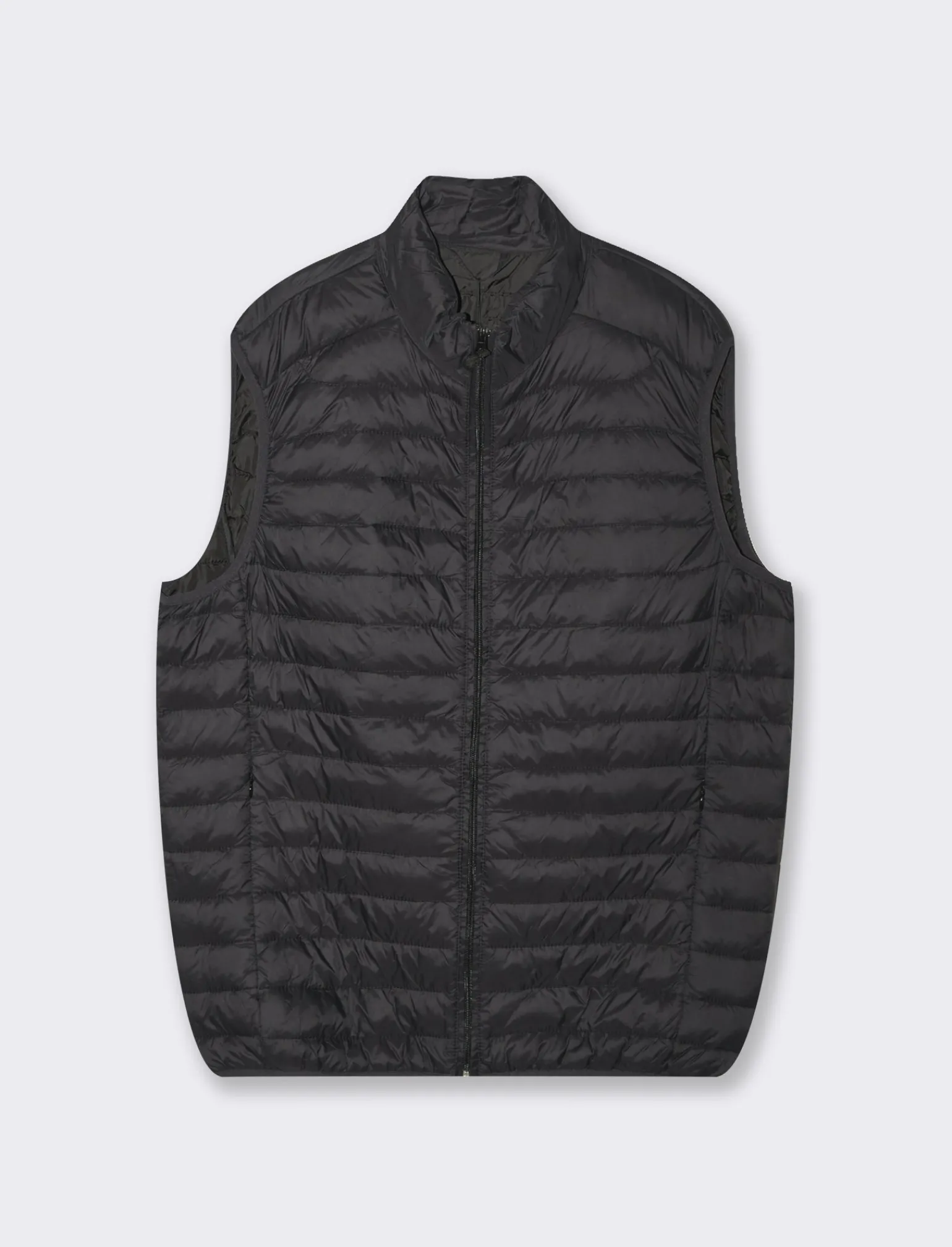Uomo Piazza Italia Uomo | Giubbini E Cappotti<Giubbotto gilet imbottito a collo alto -