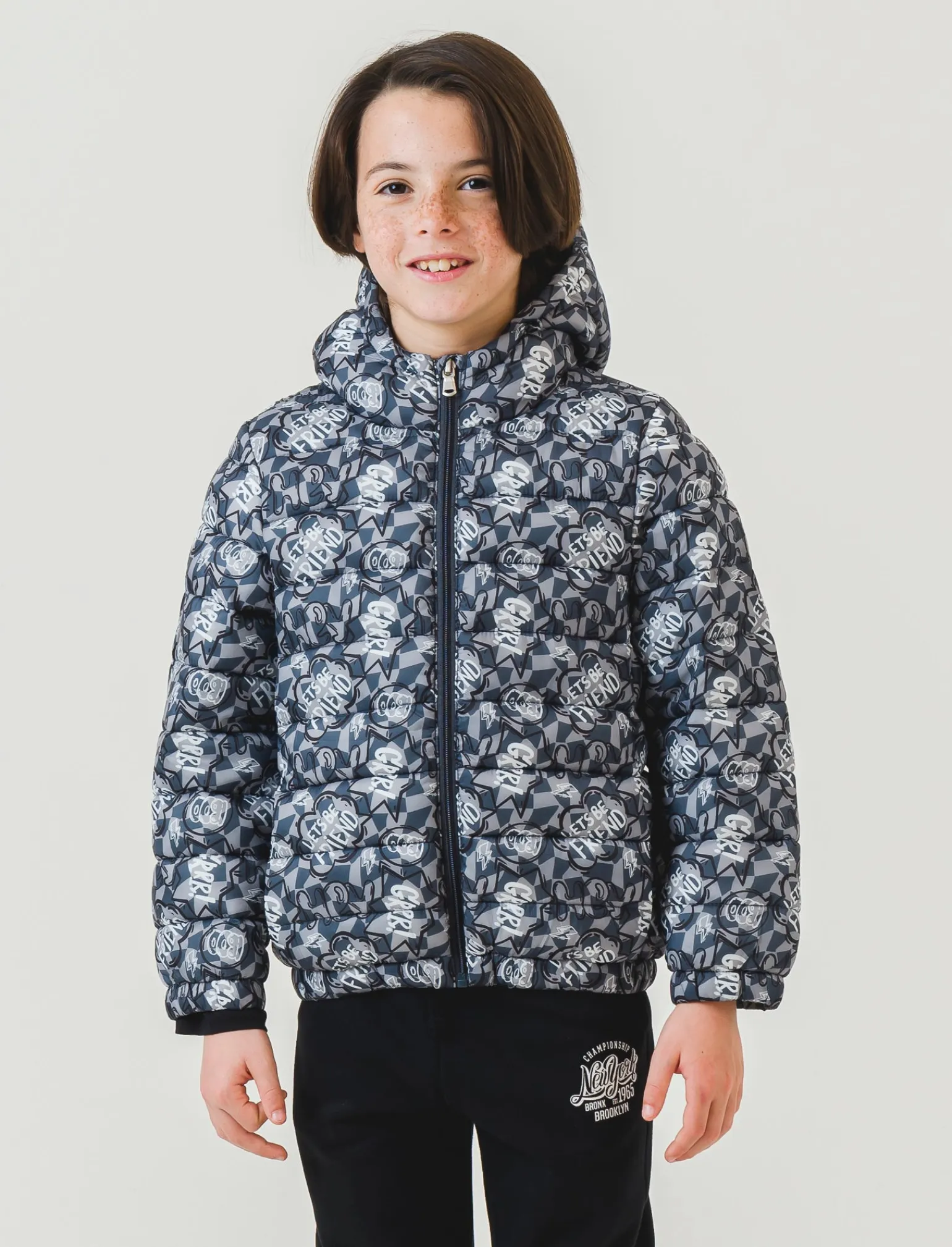 Bambino Piazza Italia Bambino<GIUBOTTO ULTRALIGHT FULL ZIP - Fantasia