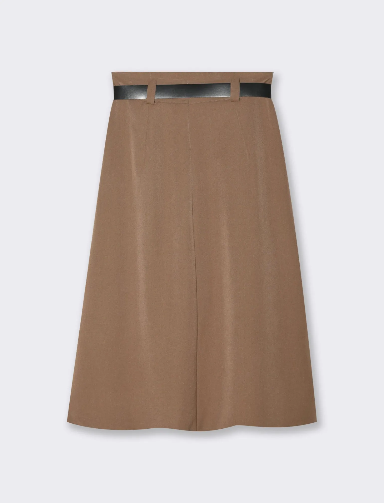 Donna Piazza Italia Donna | Gonne<Gonna lunga con cintura - Cammello