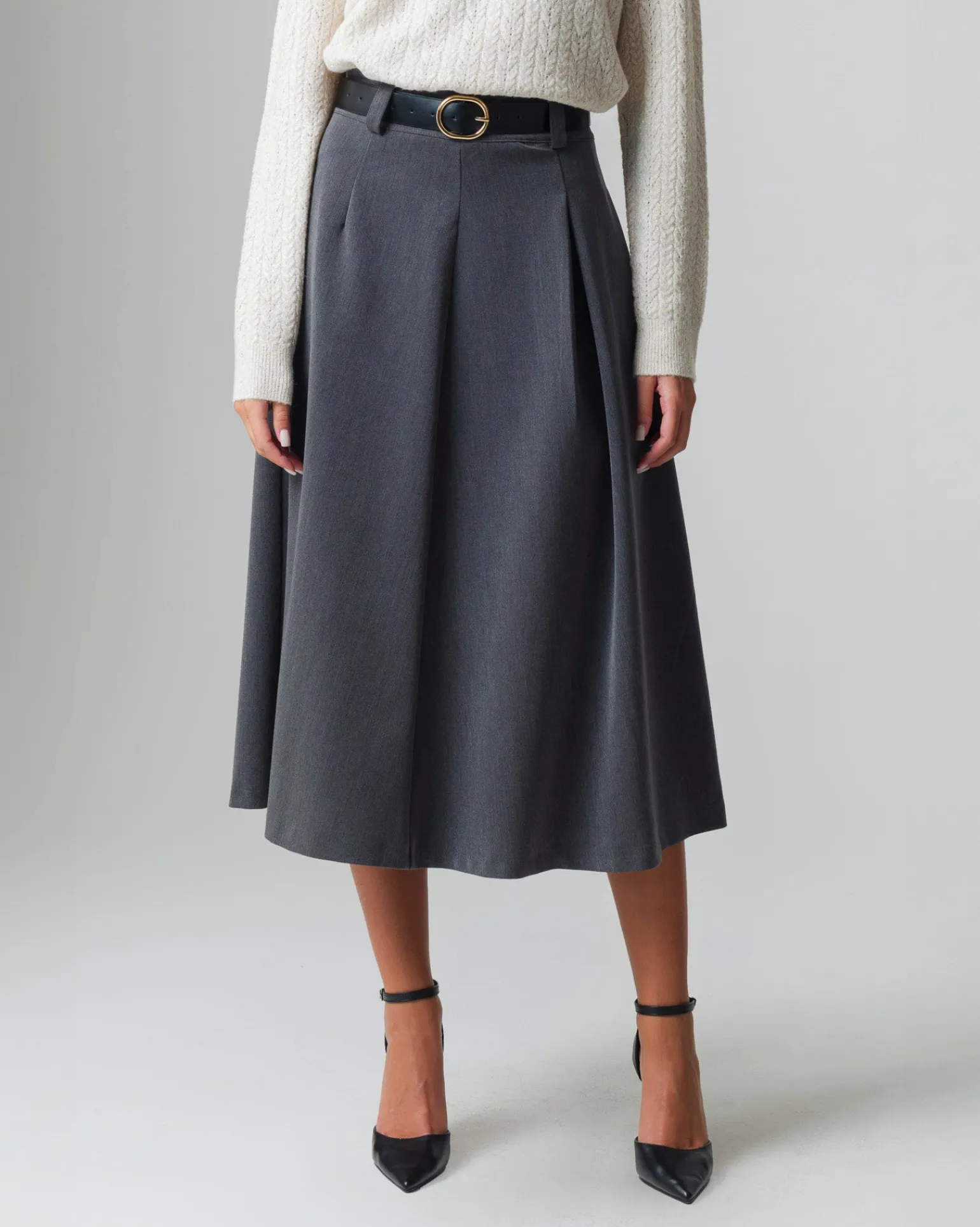 Donna Piazza Italia Donna | Gonne<Gonna lunga con cintura -