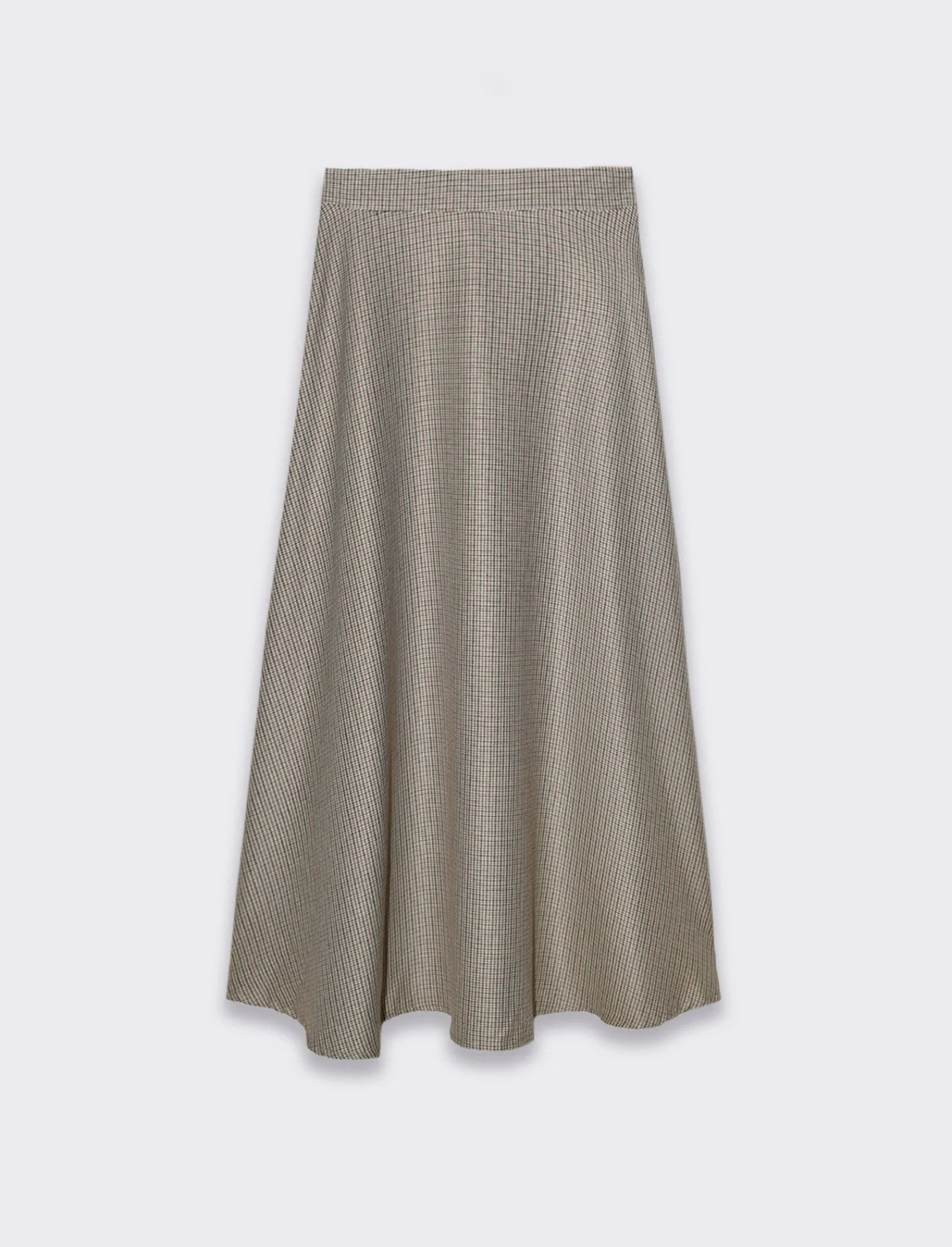 Donna Piazza Italia Donna | Gonne<Gonna midi con zip invisibile sul fianco da donna - tabacco