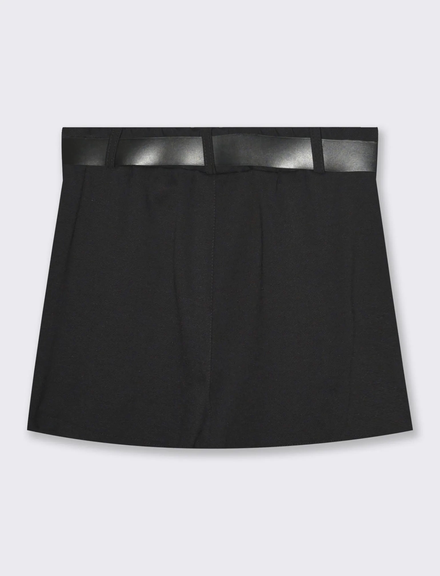 Donna Piazza Italia Donna | Shorts<Gonna pantaloncino con elastico in vita e cintura -