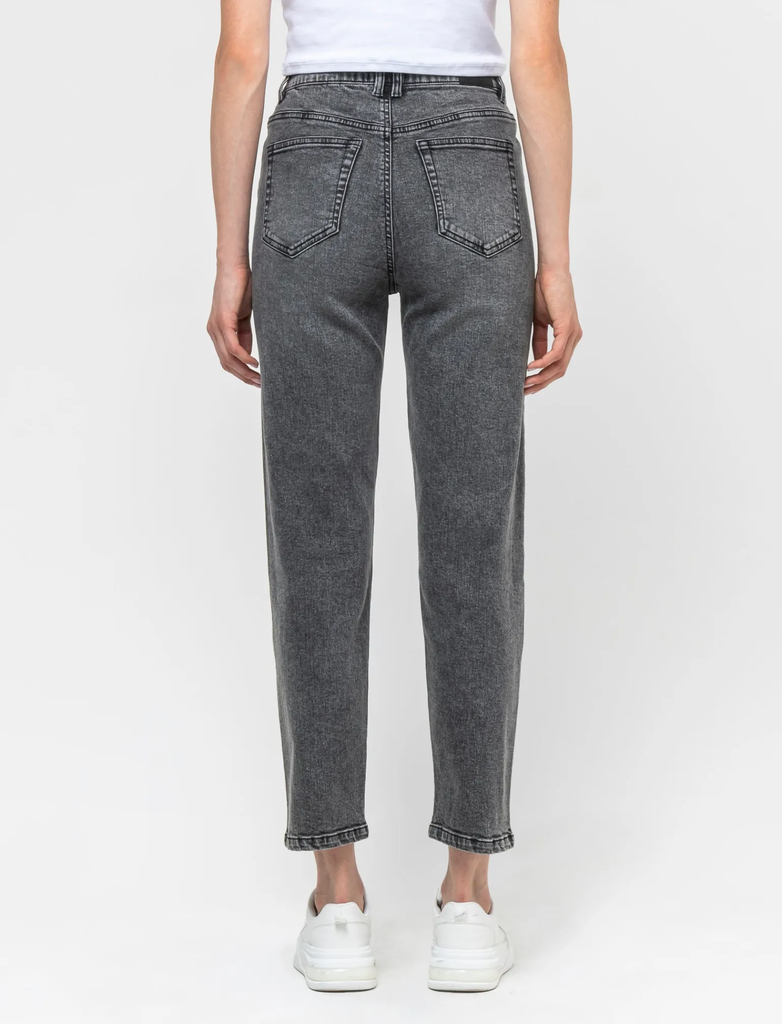 Donna Piazza Italia Donna | Jeans<Jeans cinque tasche mom fit regular waist -