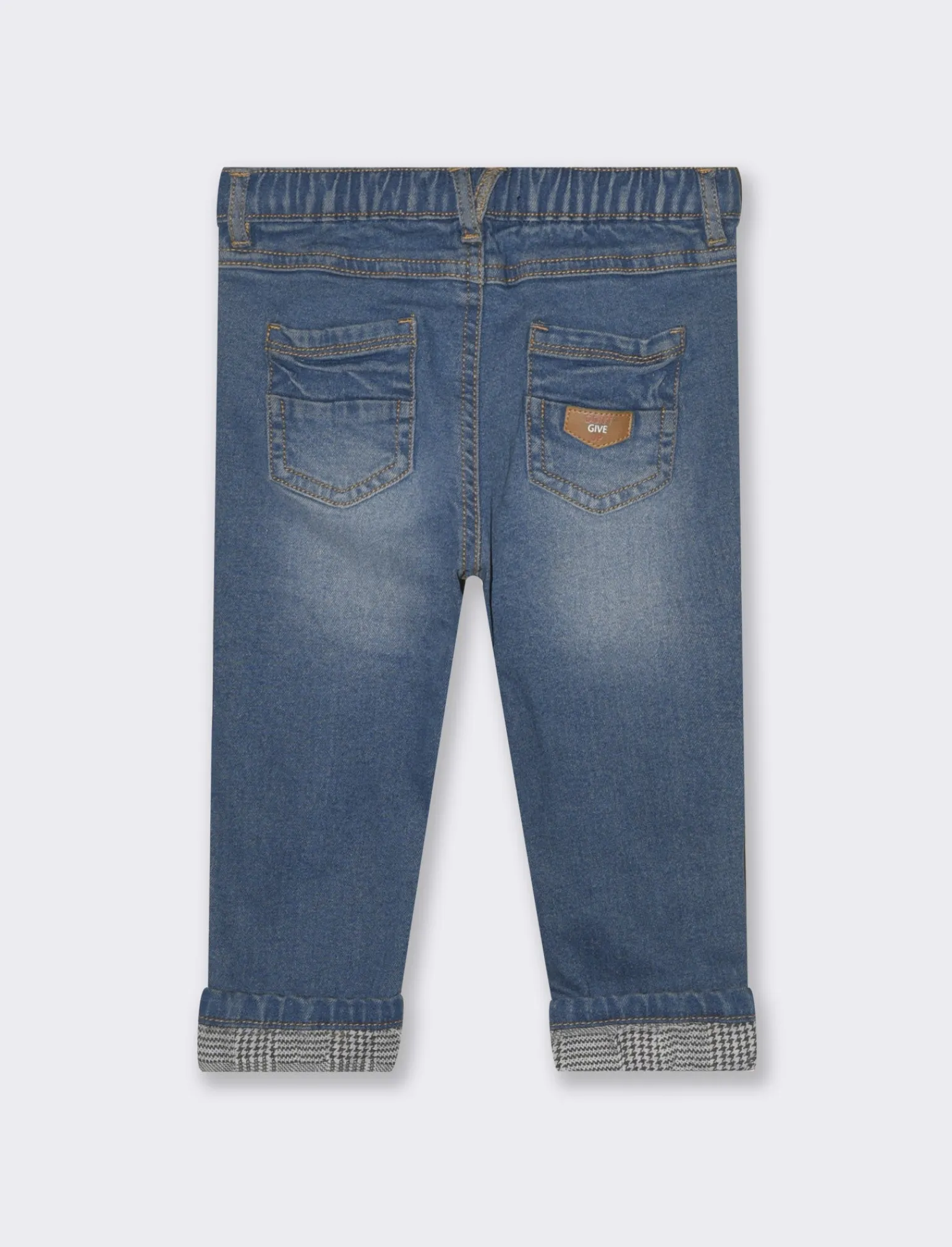 Piazza Italia Neonato | Jeans<Jeans con risvolto stampato - Denim