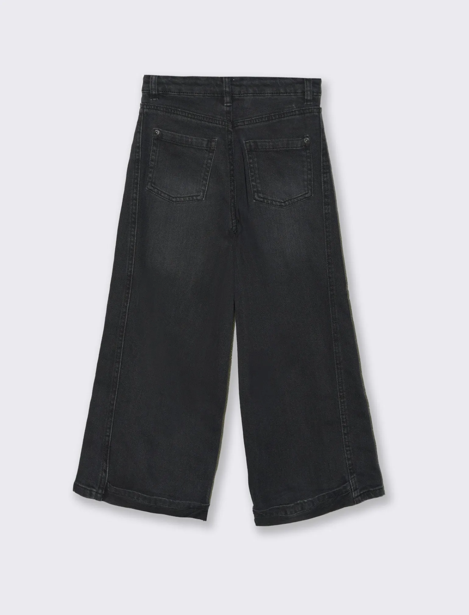 Piazza Italia Bambina | Jeans<Jeans culotte nero da bambina - Nero