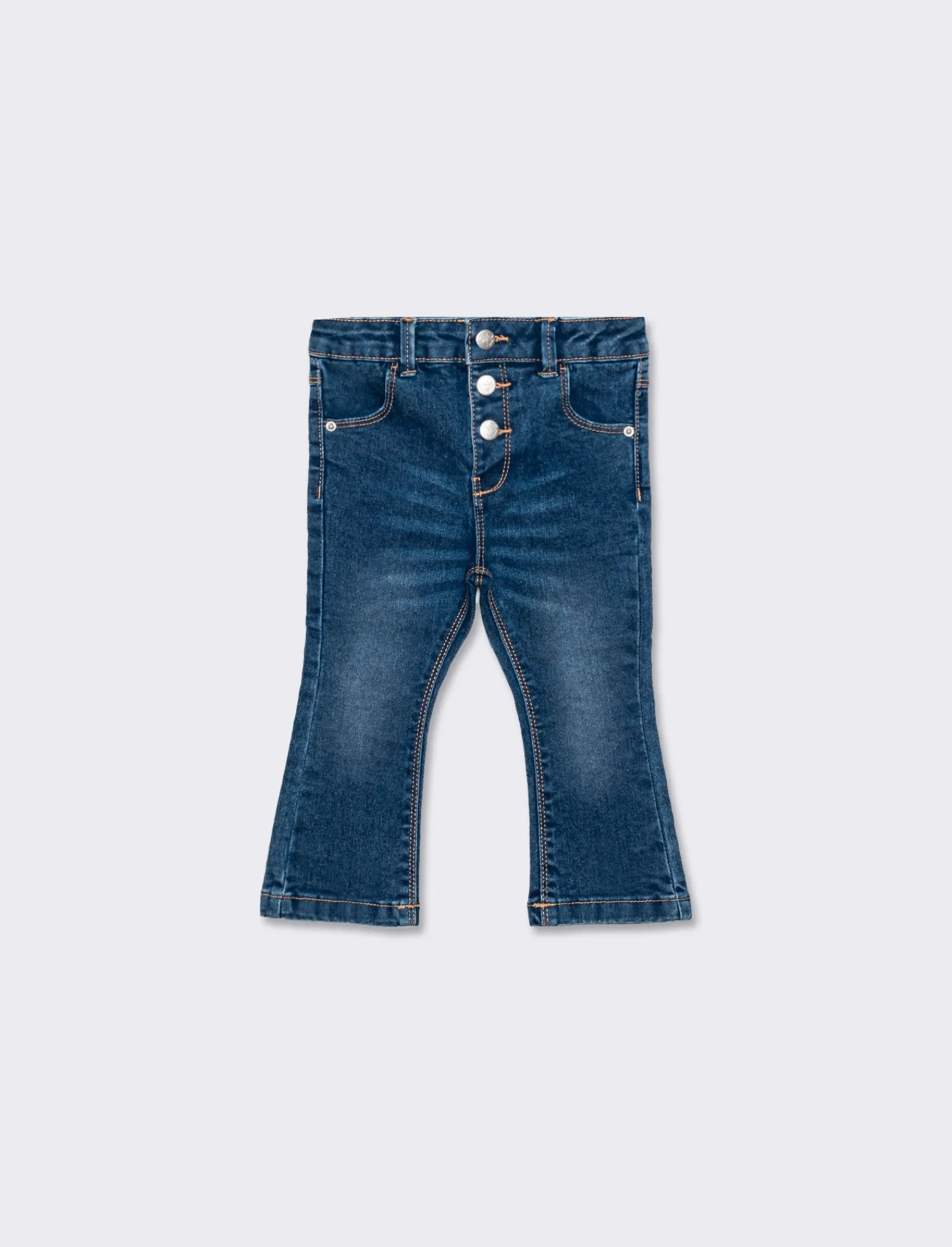 Piazza Italia Neonata<Jeans stile giornaliero con bottoni, disponibile in store in 2 varianti colore. - Denim