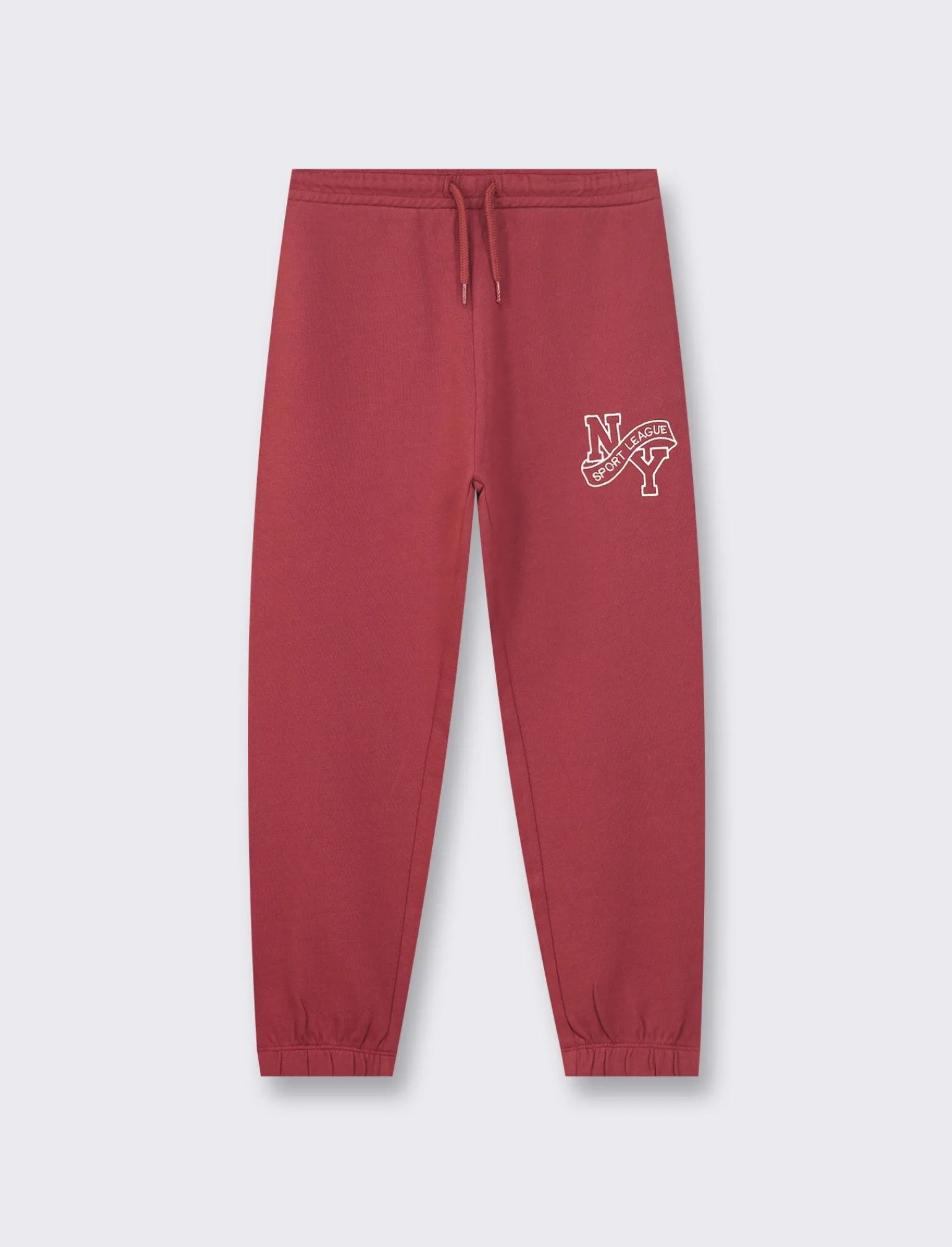 Bambino Piazza Italia Bambino | Leggings E Jogger<Jogger linea regular con coulisse - Bordeaux