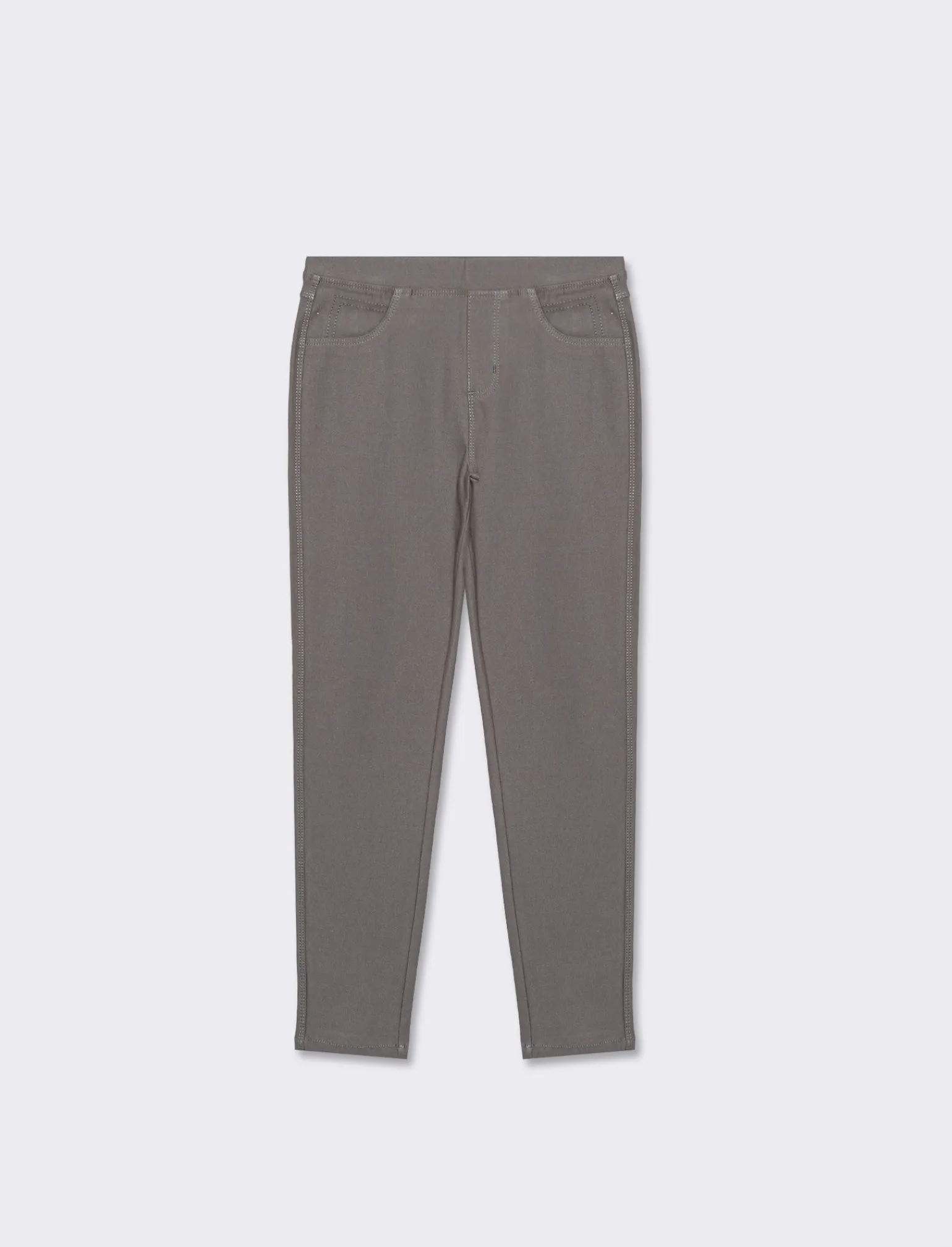 Piazza Italia Bambina | Leggings E Jogger<Leggings in cotone elasticizzato con cuciture a contrasto -