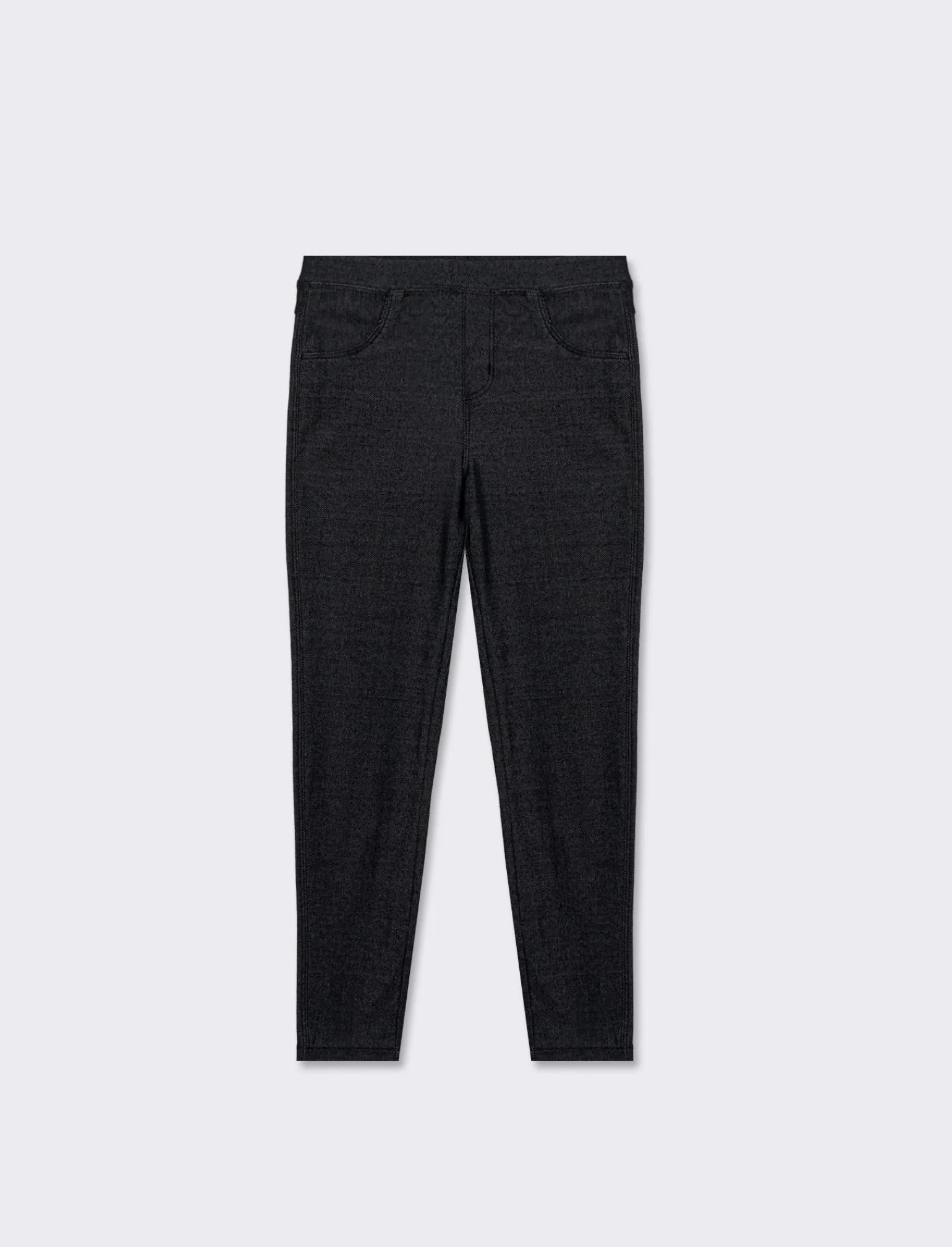Piazza Italia Bambina | Leggings E Jogger<Leggings in cotone elasticizzato con cuciture a contrasto -