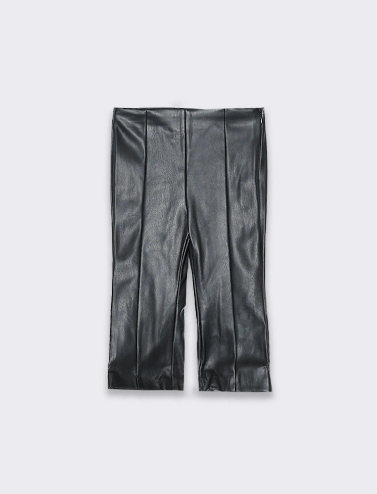 Piazza Italia Neonata<Leggings in finta pelle modello zampa -