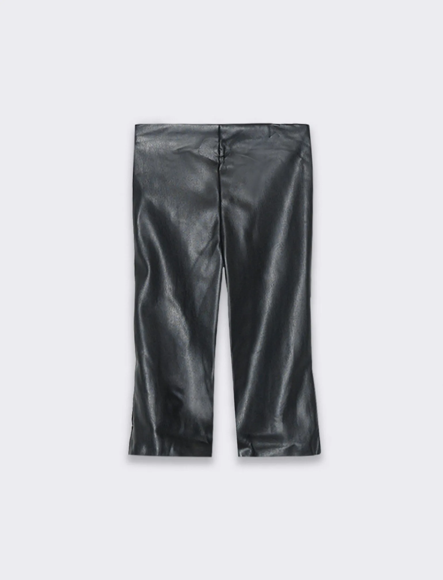 Piazza Italia Neonata<Leggings in finta pelle modello zampa -