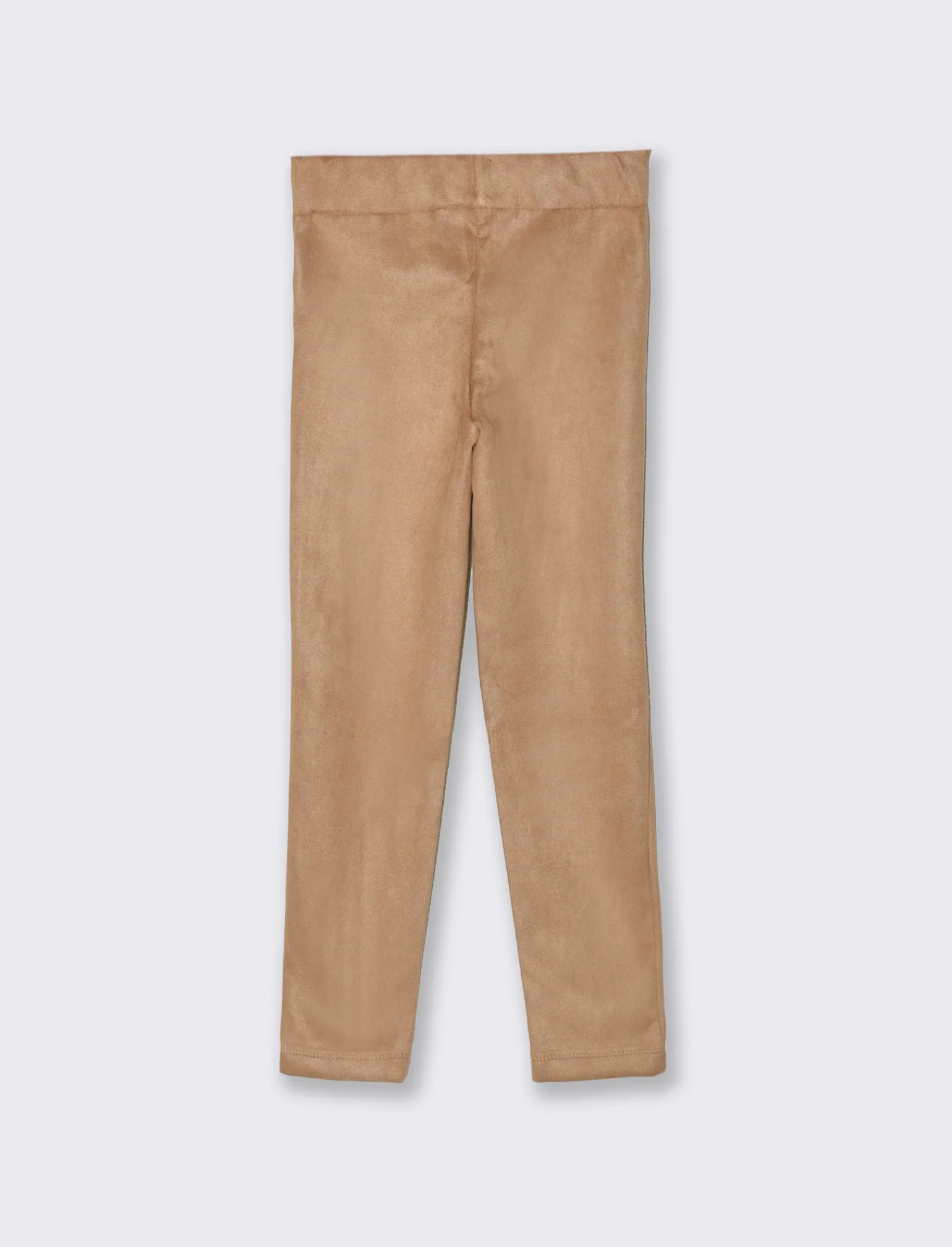 Piazza Italia Bambina | Pantaloni<Leggings scamosciato da bambina - Cuoio