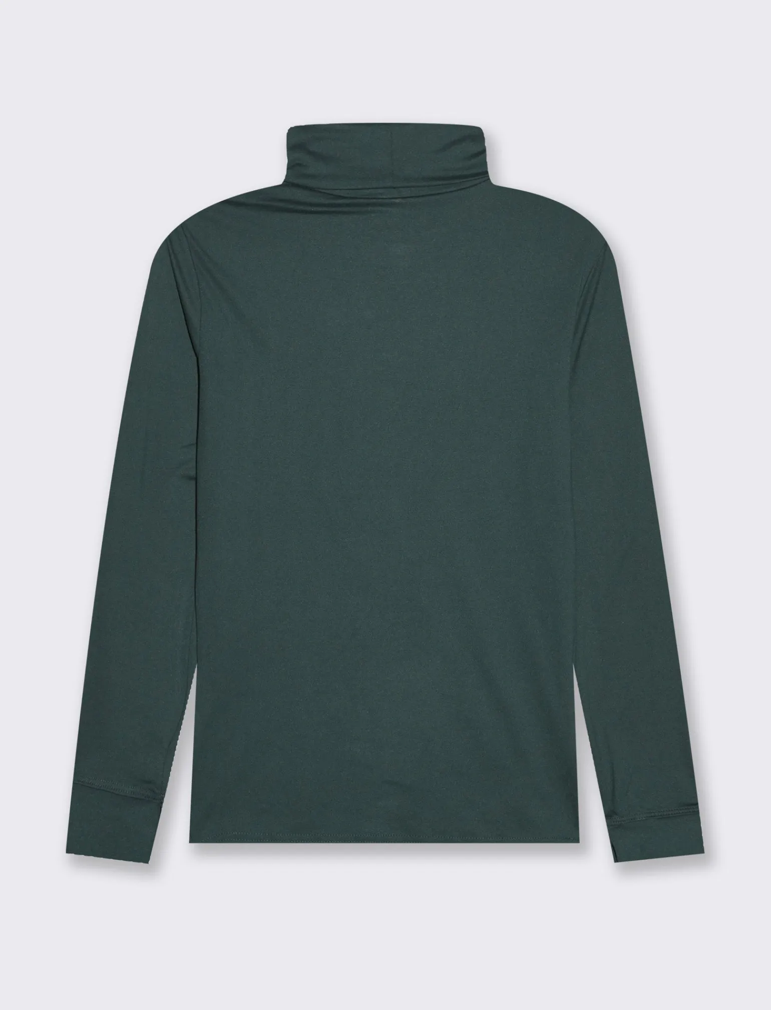 Donna Piazza Italia Donna | Maglieria<Maglia a collo alto a manica lunga con spachetti sul polso - scuro