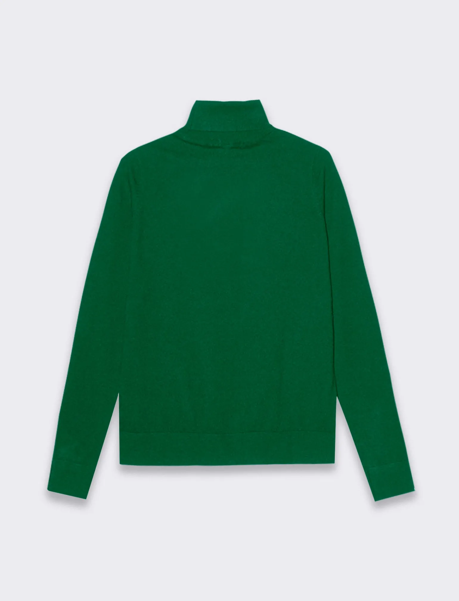 Donna Piazza Italia Donna | Maglieria<Maglia a collo alto basica in maglia fine vestibilità comfort - prato