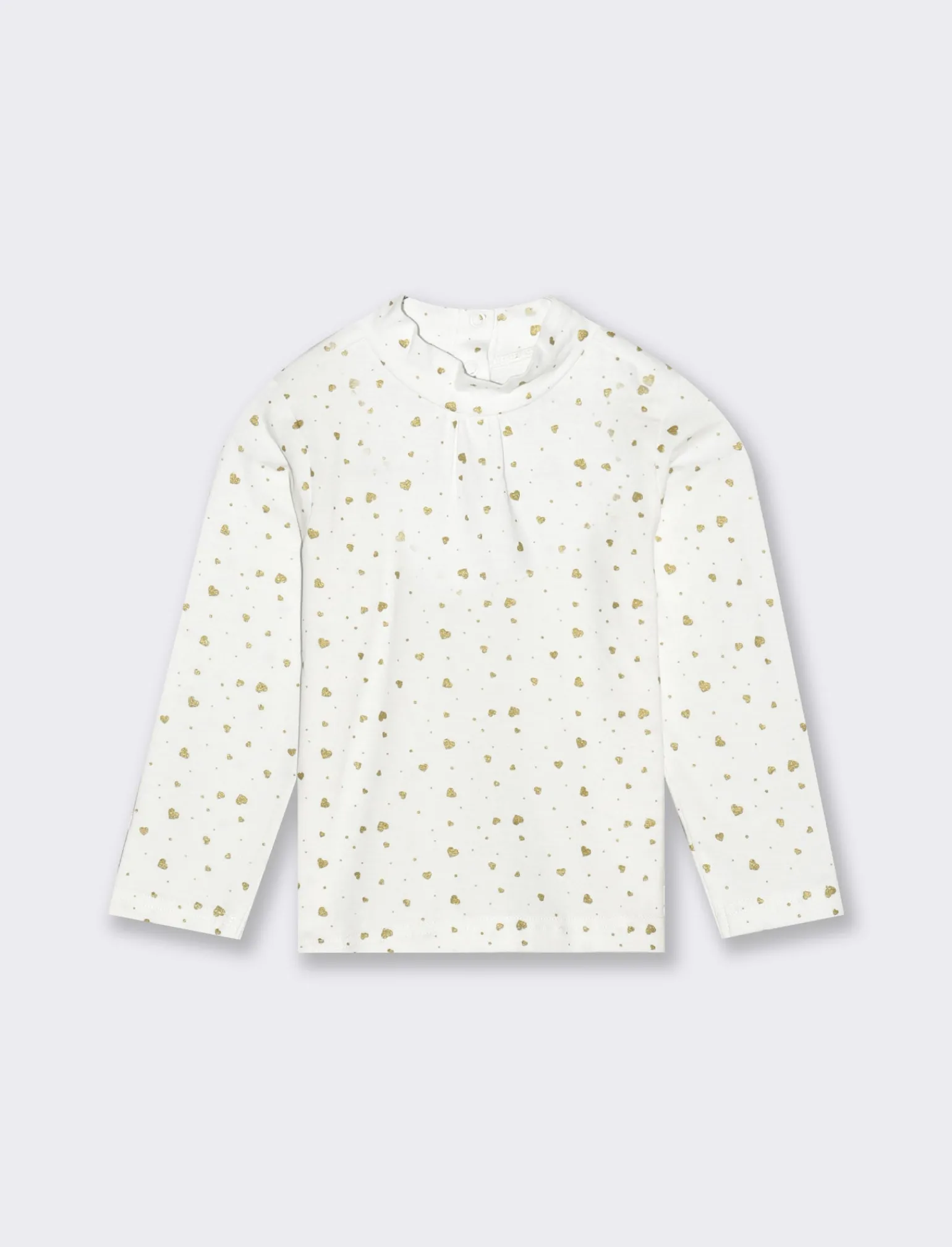 Piazza Italia Neonata<Maglia a collo alto con stampa disponibile in due varianti colore - panna