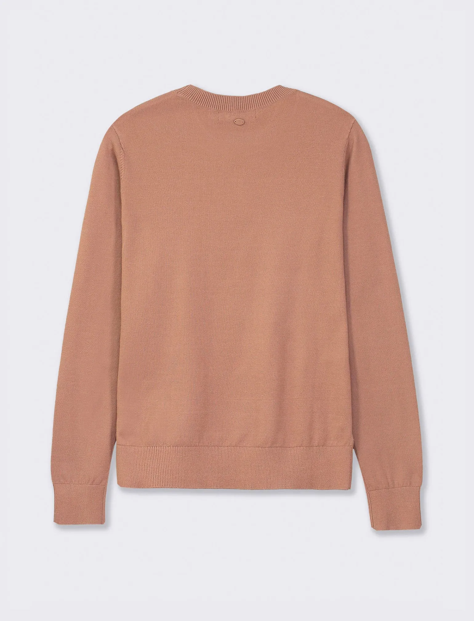 Donna Piazza Italia Donna | Maglieria<Maglia basic modello girocollo in maglia fine - castoro