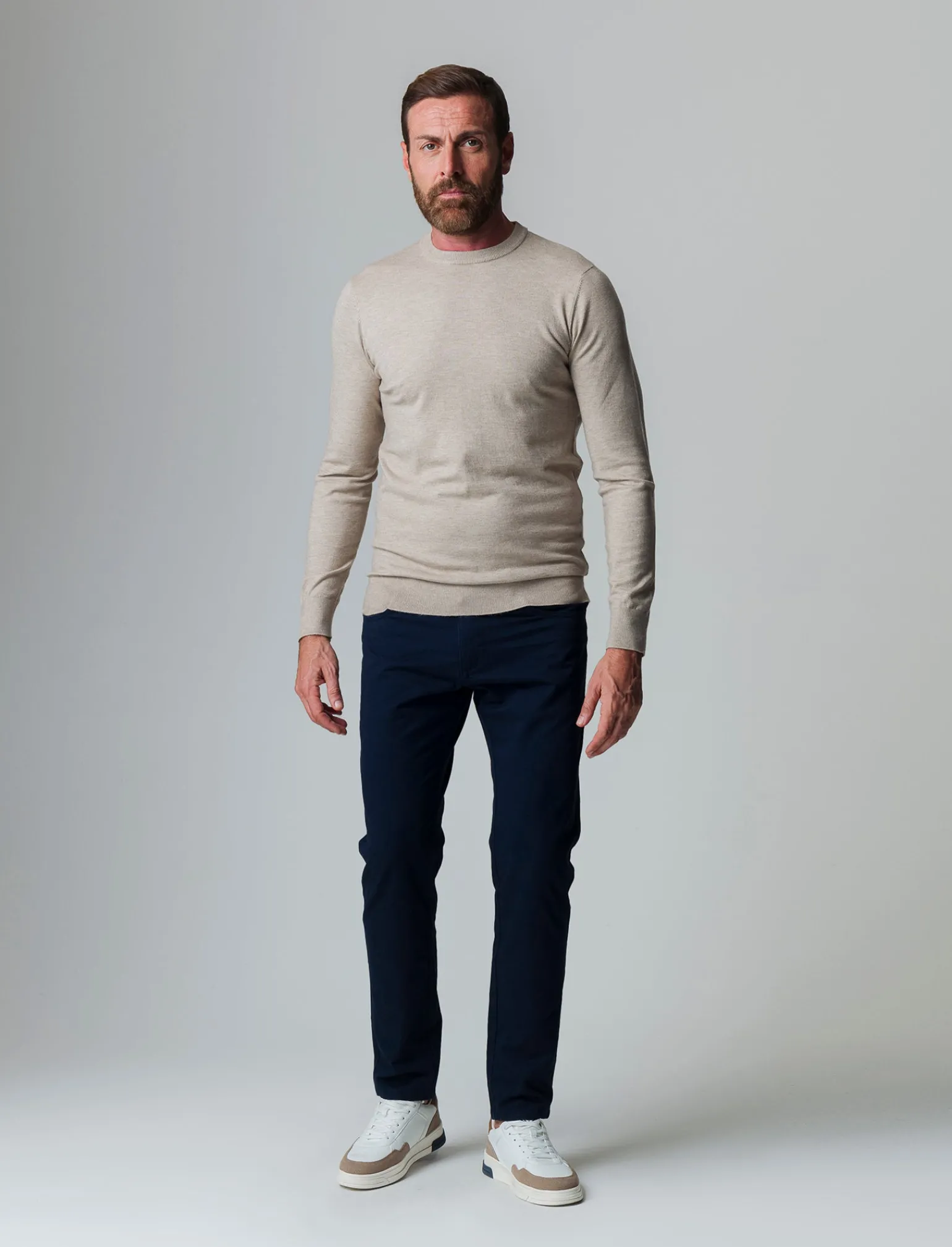 Uomo Piazza Italia Maglieria<Maglia collo alto con zip, filato premium regular fit -