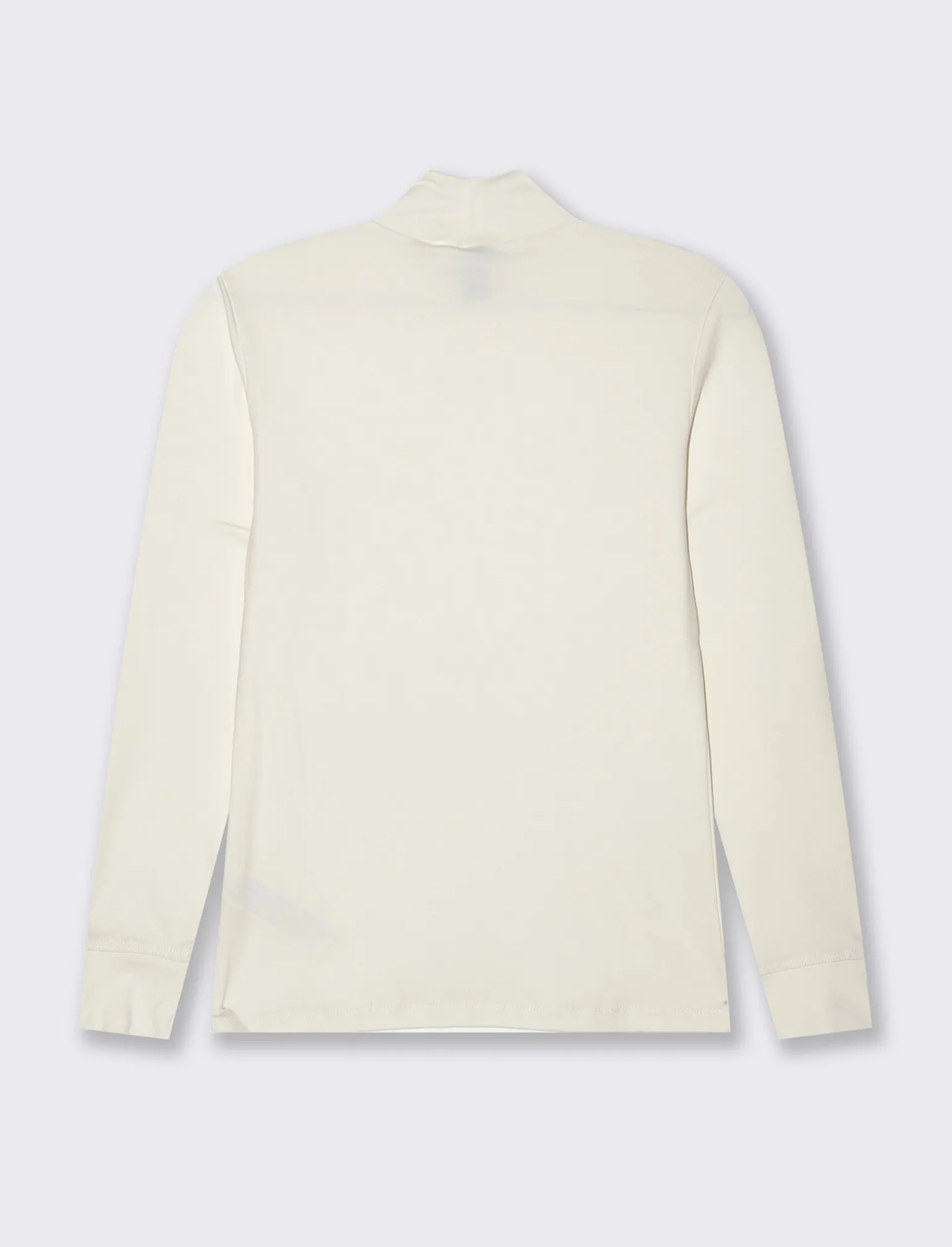 Donna Piazza Italia Donna | Maglieria<Maglia collo alto manica lunga vestibilità slim - Avorio