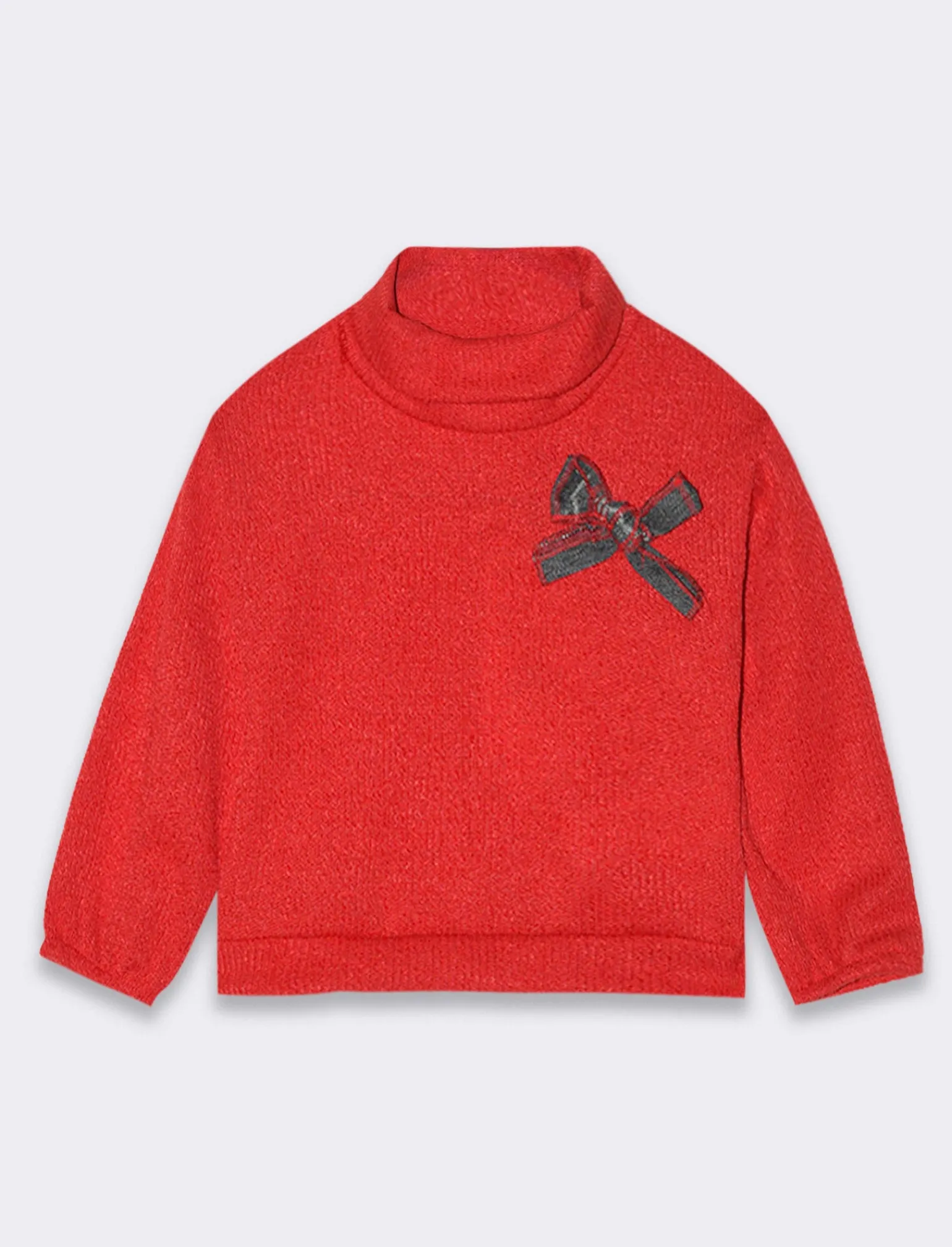 Piazza Italia Neonata<Maglia con fiocco da neonata - Rosso
