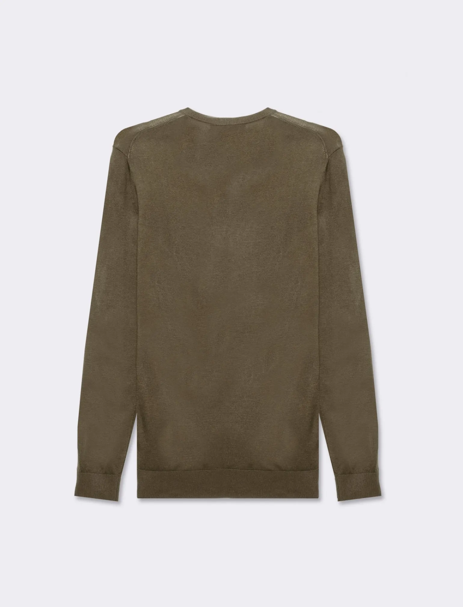 Uomo Piazza Italia Maglieria<Maglia girocollo basic regular fit - militare