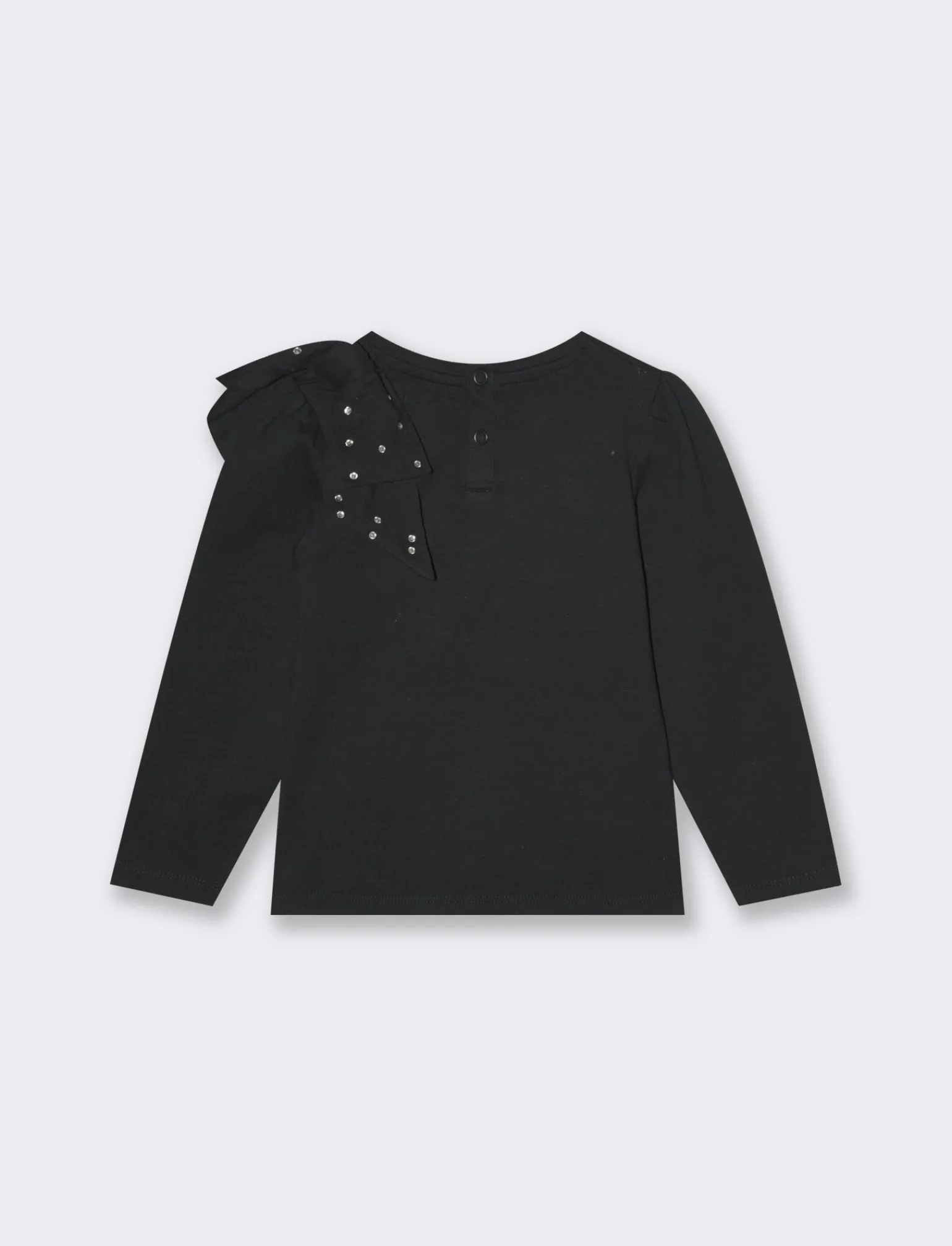 Piazza Italia Neonata<Maglia girocollo con applicazione fiocco -