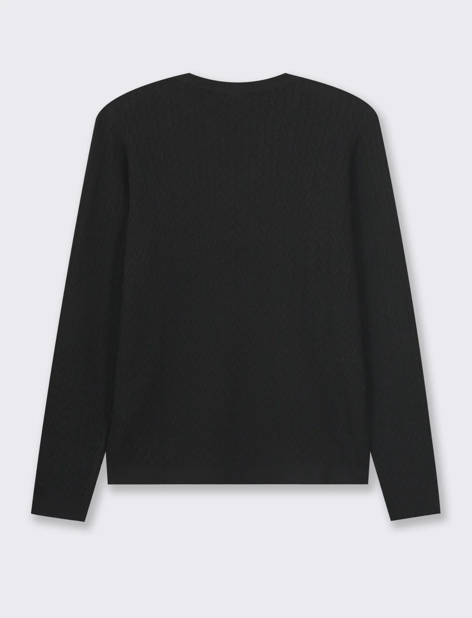 Donna Piazza Italia Donna | Maglieria<Maglia girocollo in morbido filato con motivo a treccia vestibilità slim -