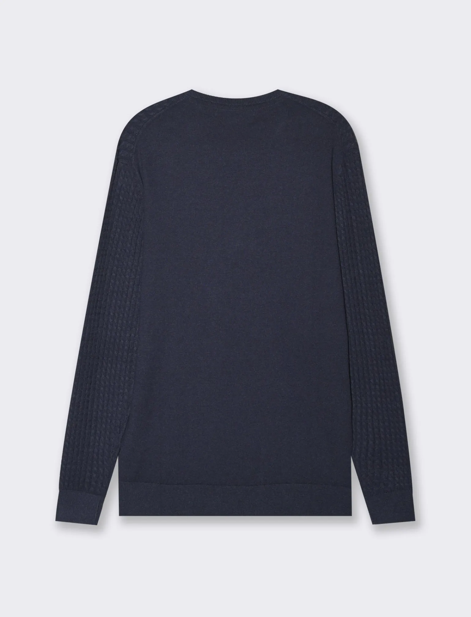 Uomo Piazza Italia Uomo | Maglieria<Maglia girocollo lavorazione jacquard a treccine regular fit -