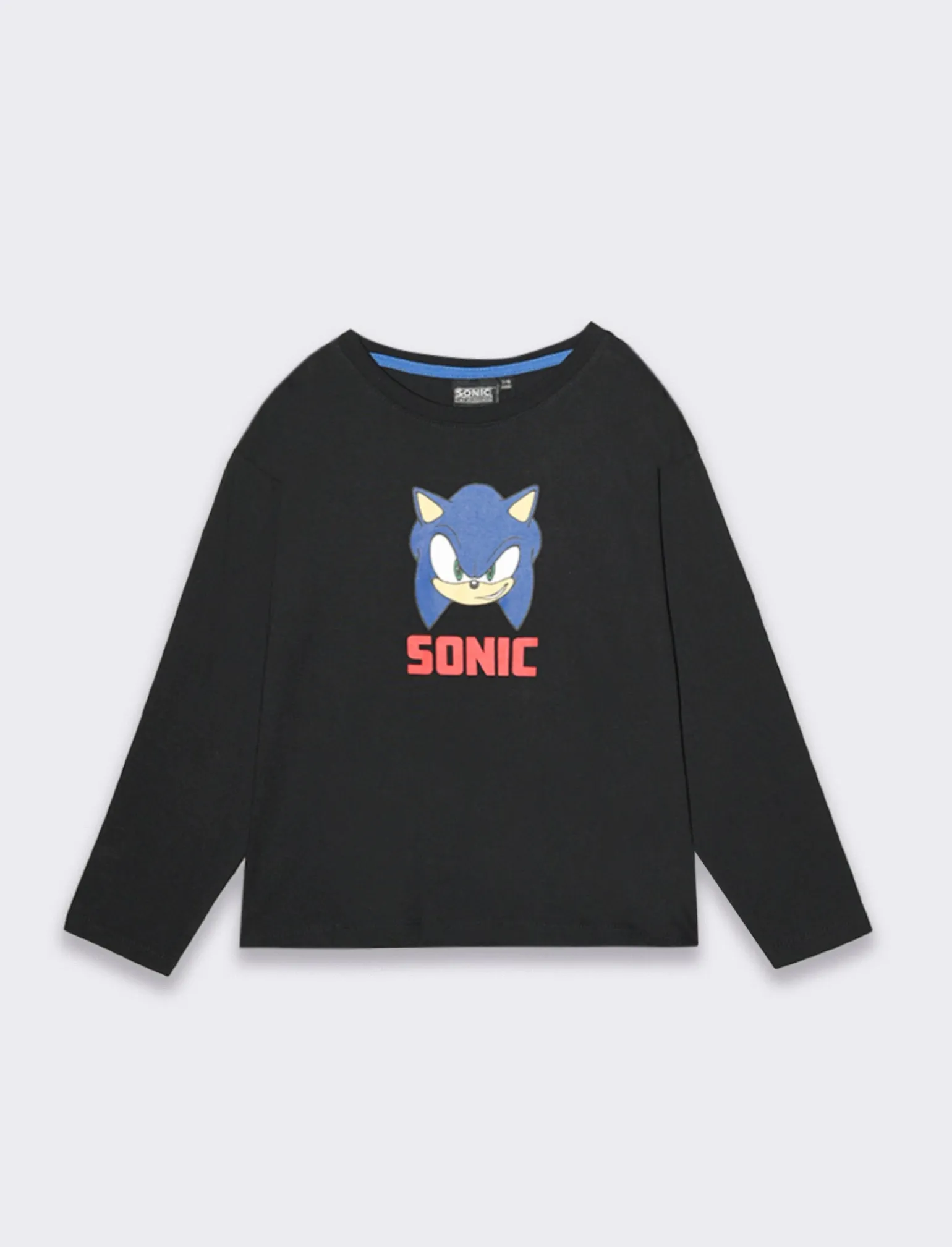 Bambino Piazza Italia Bambino | Maglieria<Maglia in jersey con stampa sia davanti che sul retro Sonic -