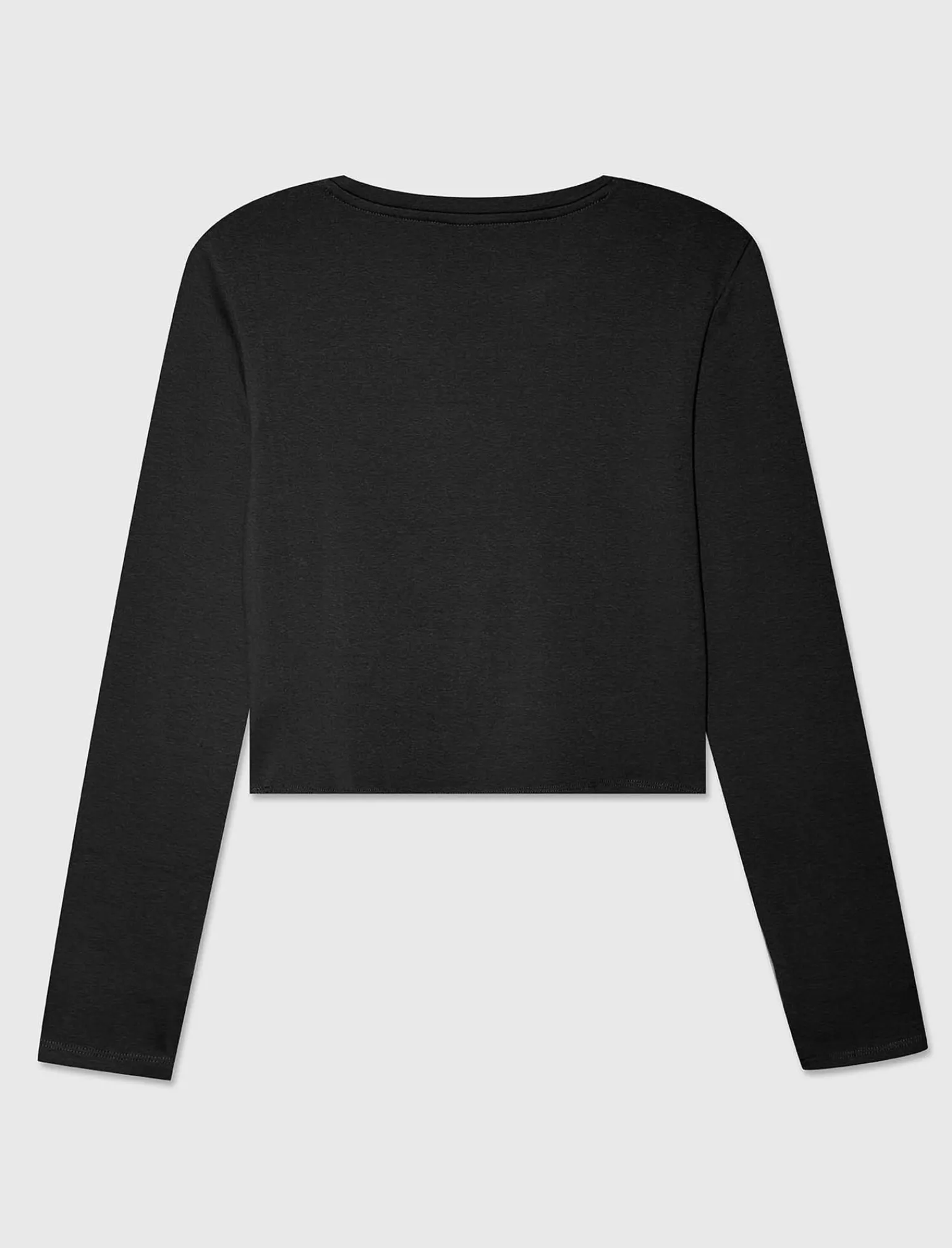 Donna Piazza Italia Donna | Maglieria<Maglietta manica lunga in tessuto elastico a costine -
